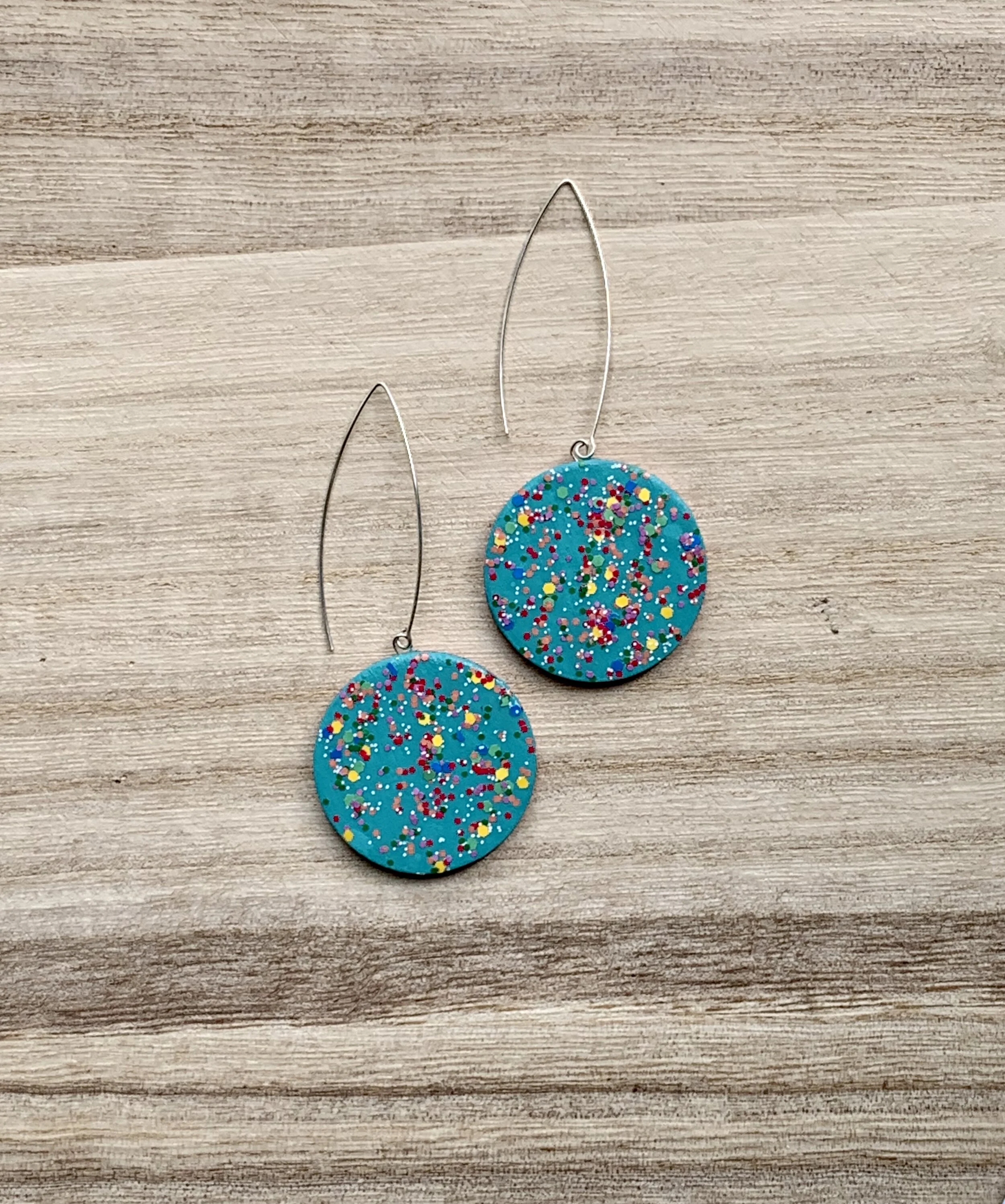 Large Circle Earrings