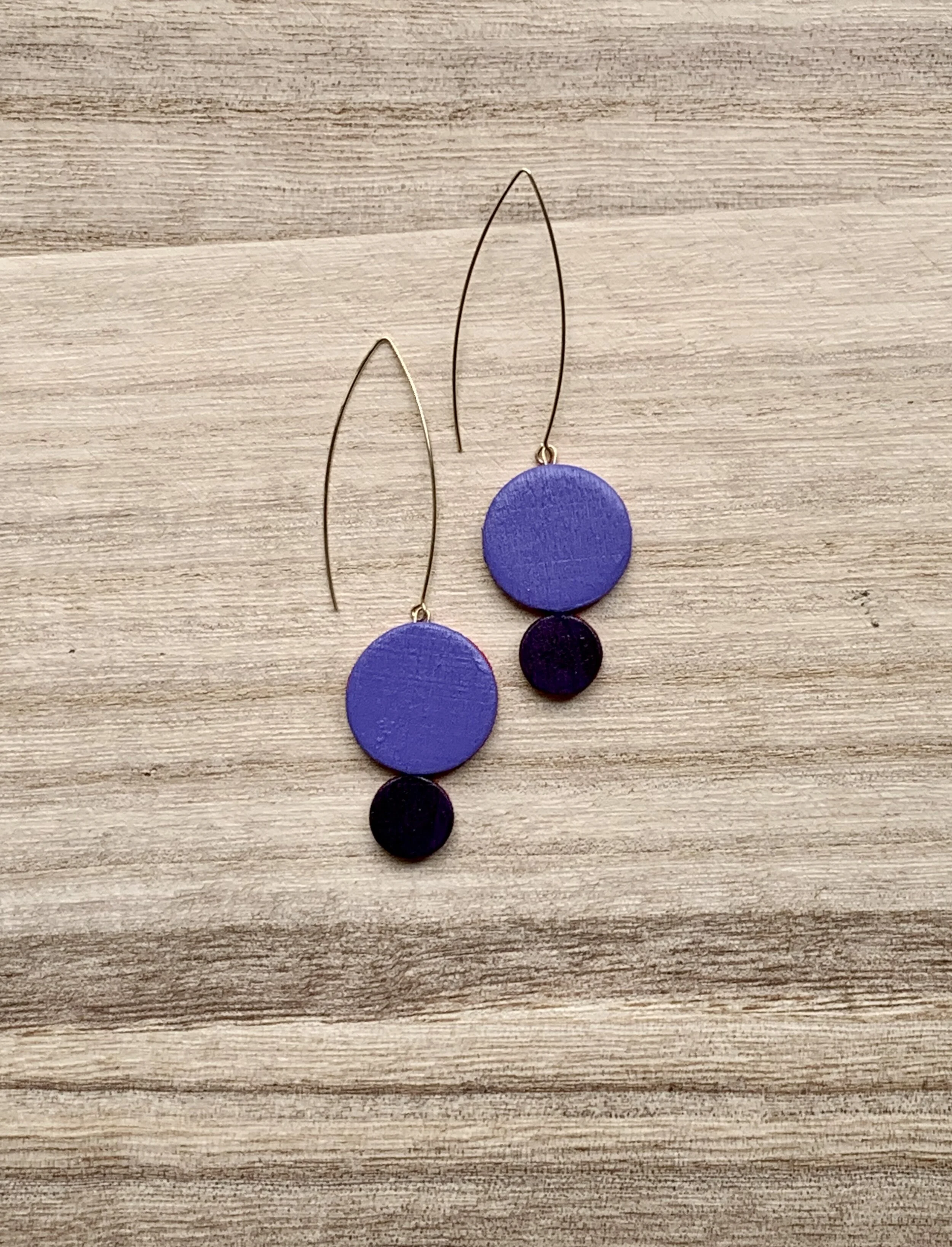 Double Circle Earrings