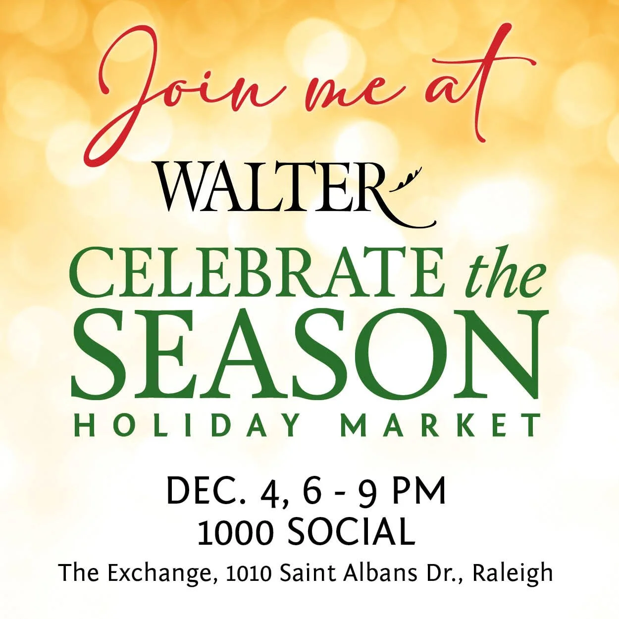 Walter Magazine-Celebrate the Season Holiday Market