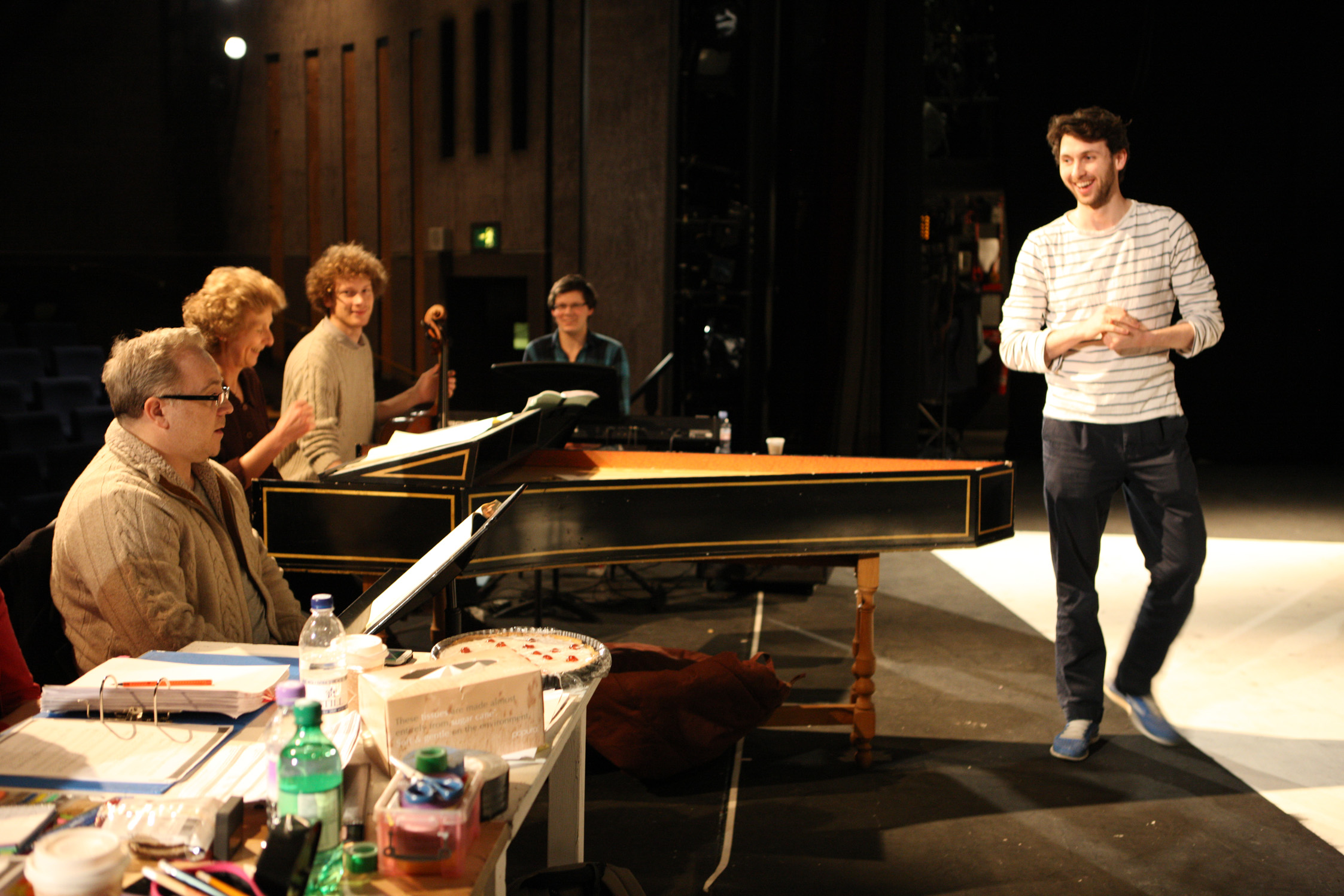 Tristan Hambleton Rehearsal