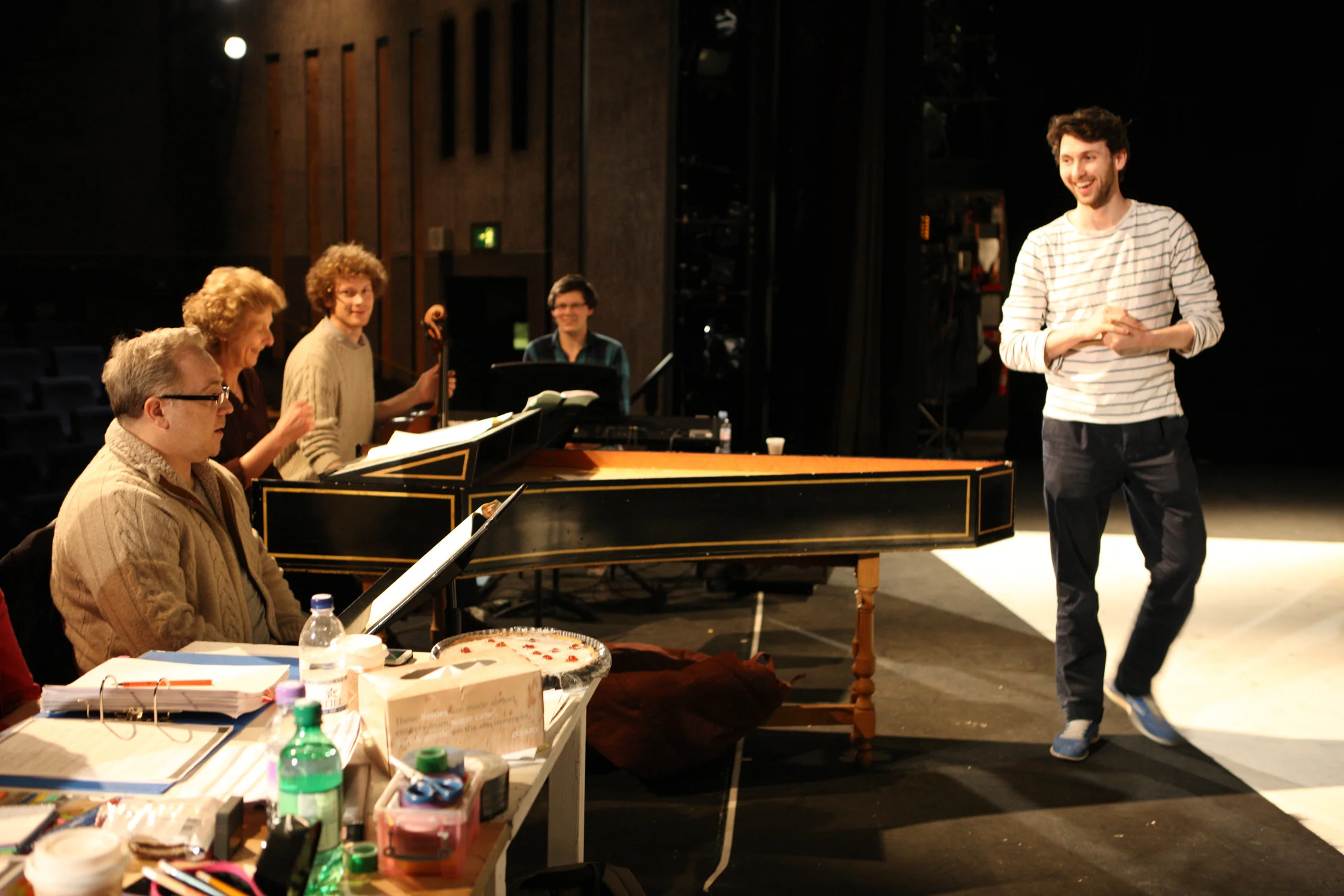 Tristan Hambleton Rehearsal