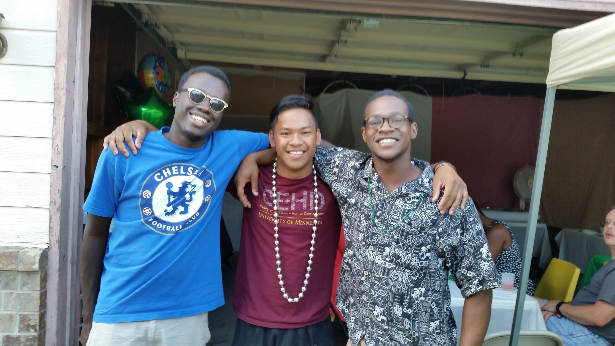 My brother Chandler and tow of his high school friends