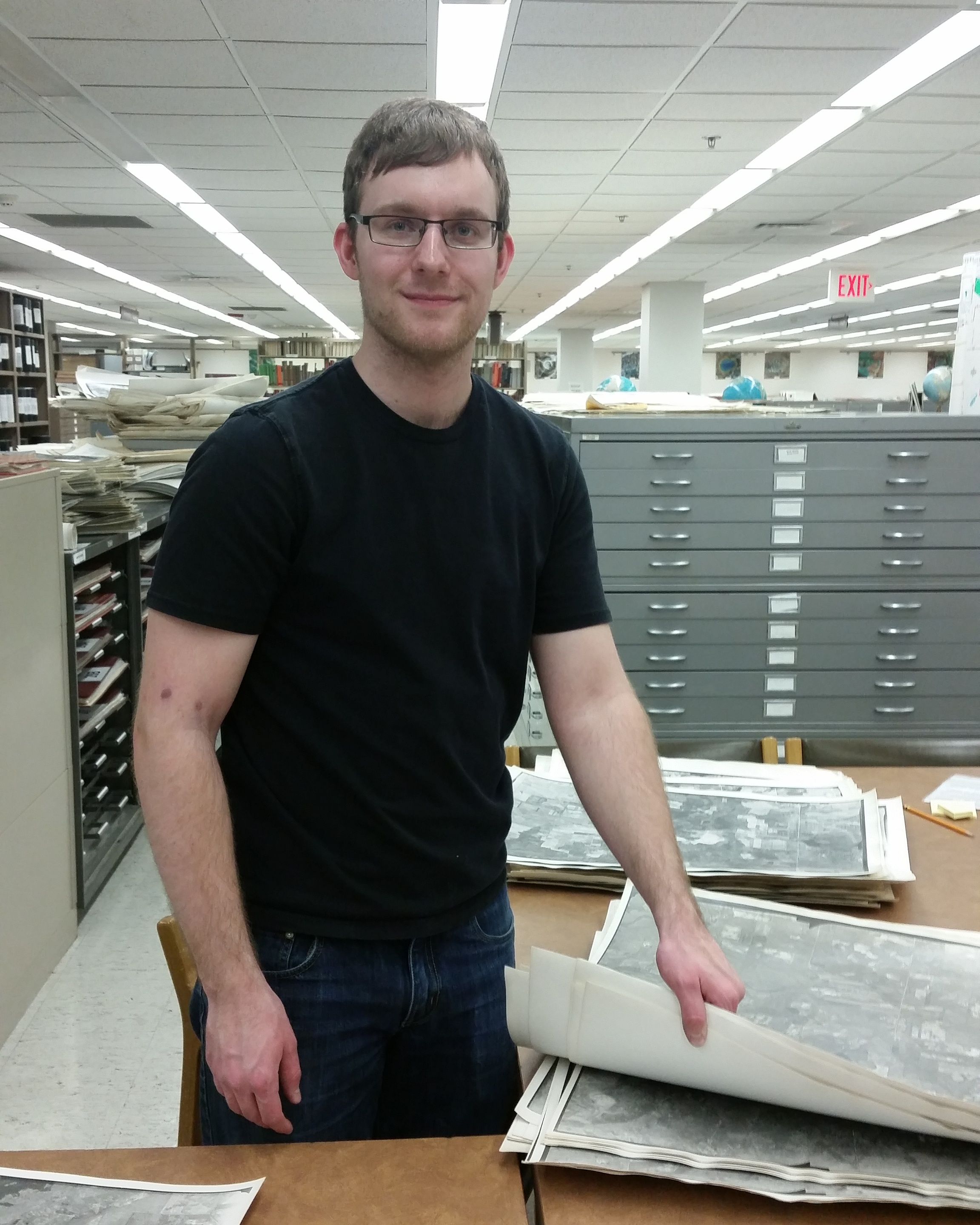 John R. Brochert Map Library at the University of Minnesota