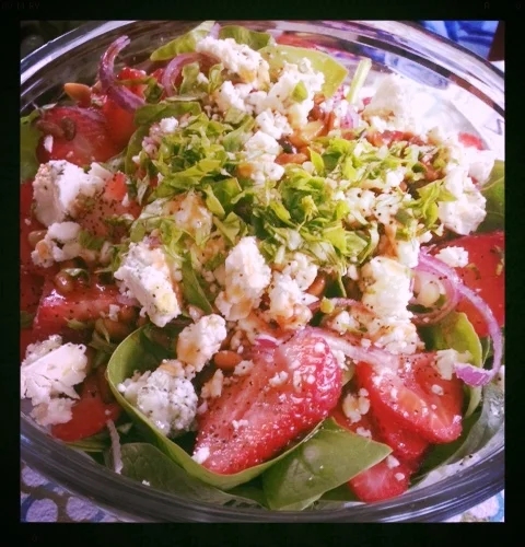 Spring Spinach Salad