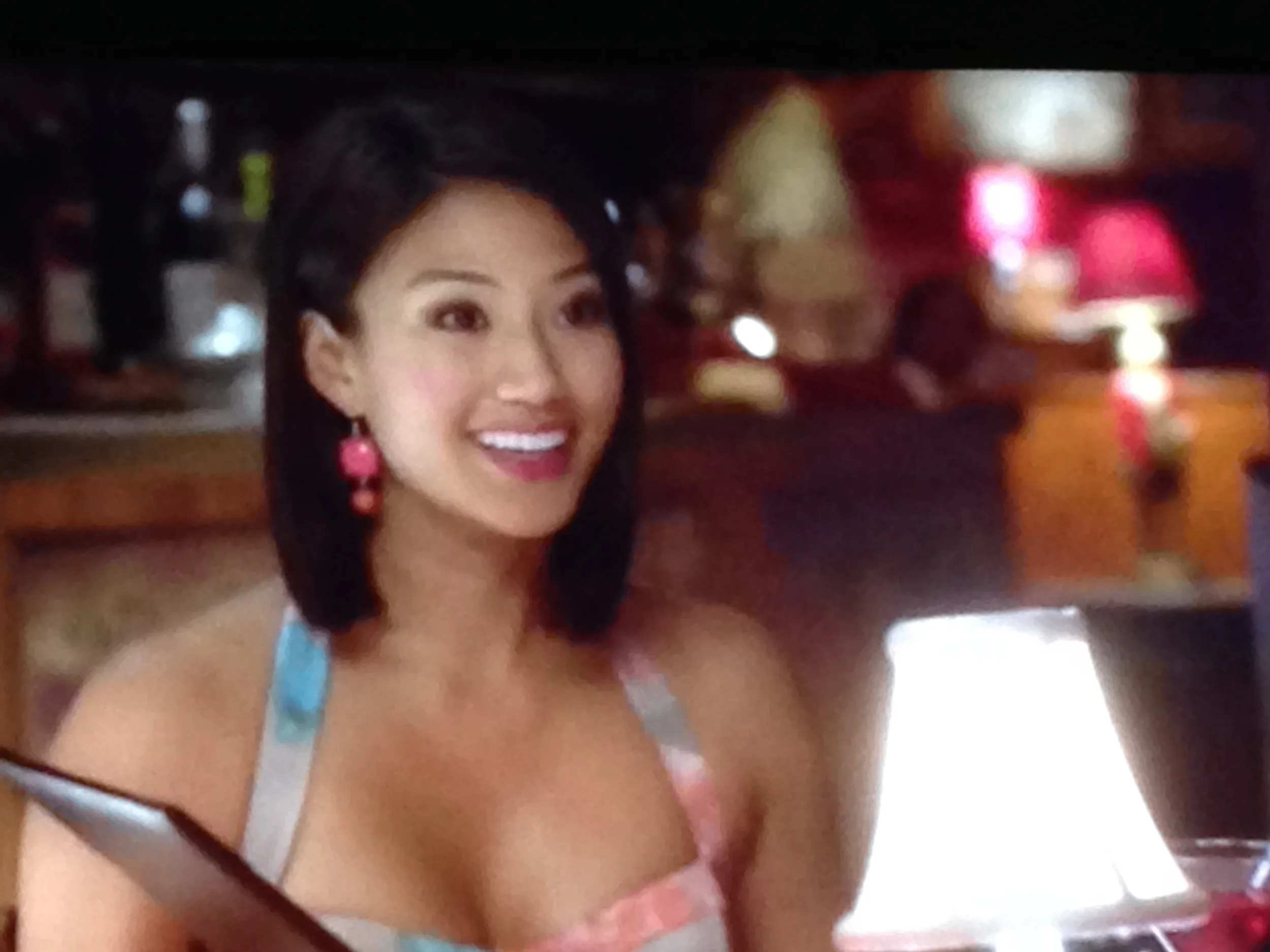 Turn on the tv & there is Alisa looking at me!