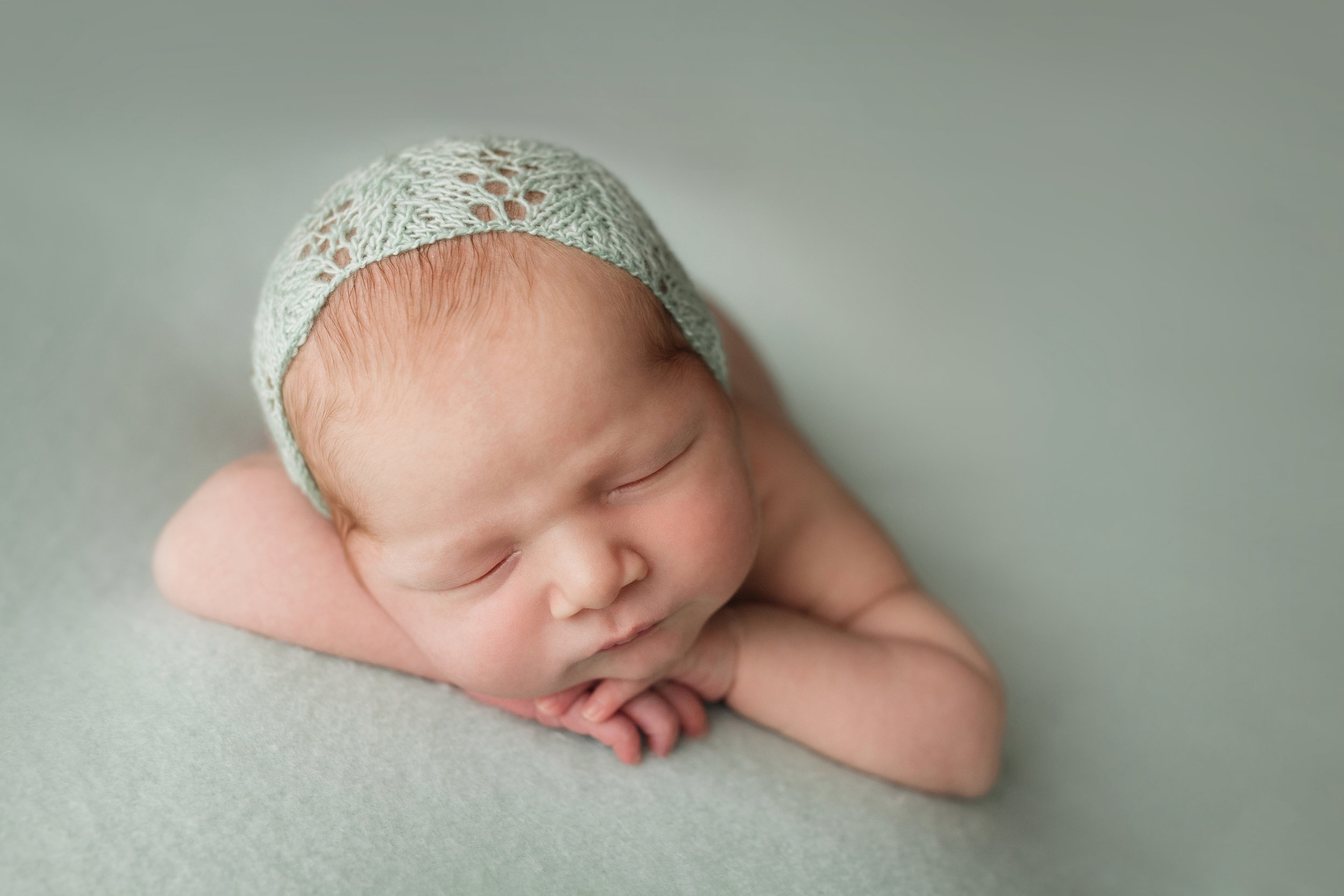 Newborn Photography Baby Violet