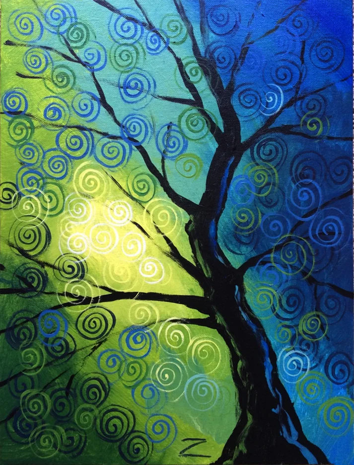 Green/Blue Tree