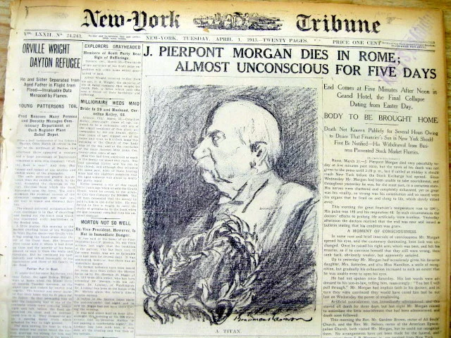 new york tribune Morgan dead in Rome.jpg