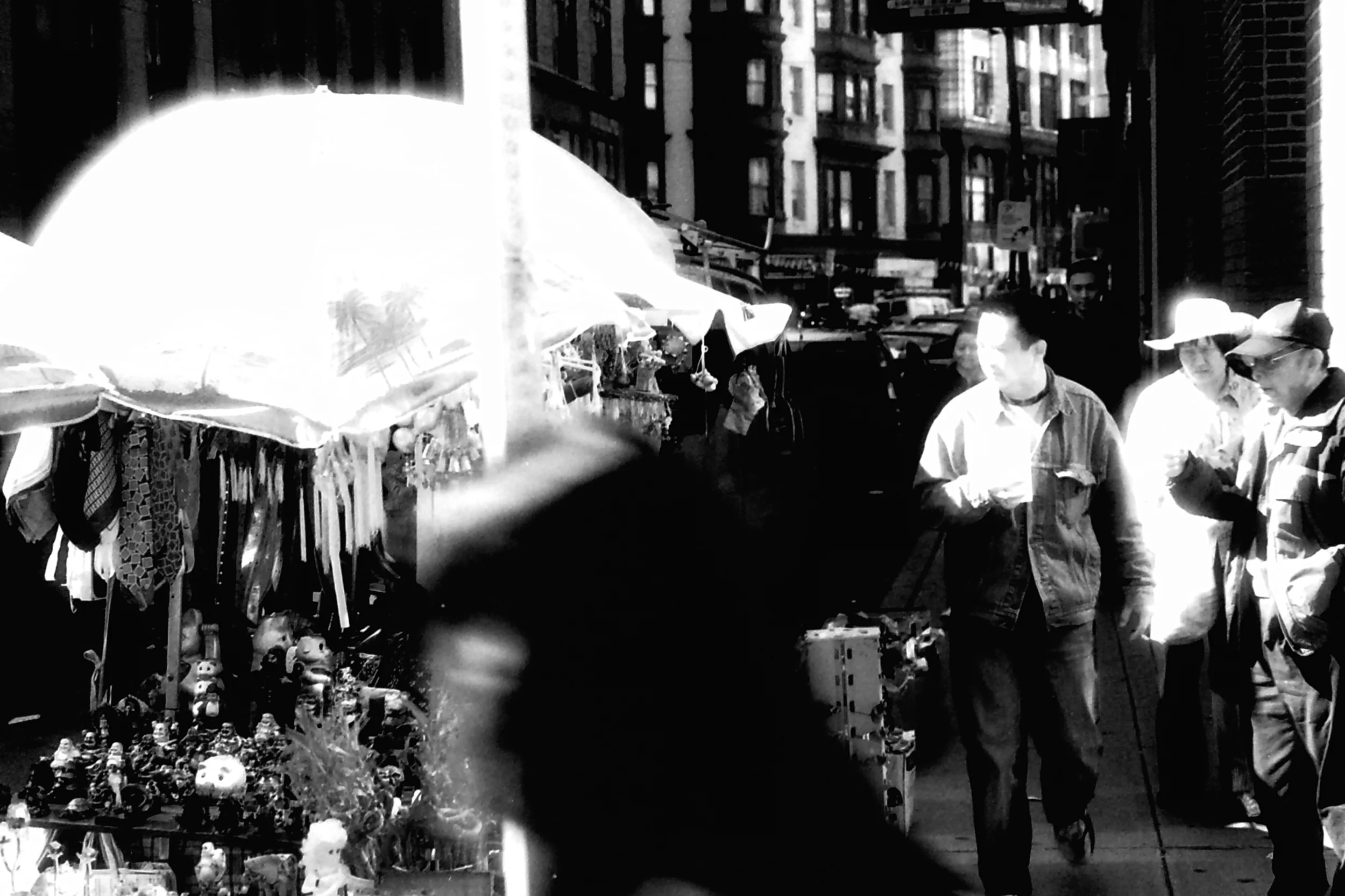  infrared film photograph  Chinatown, Boston, MA  2009 