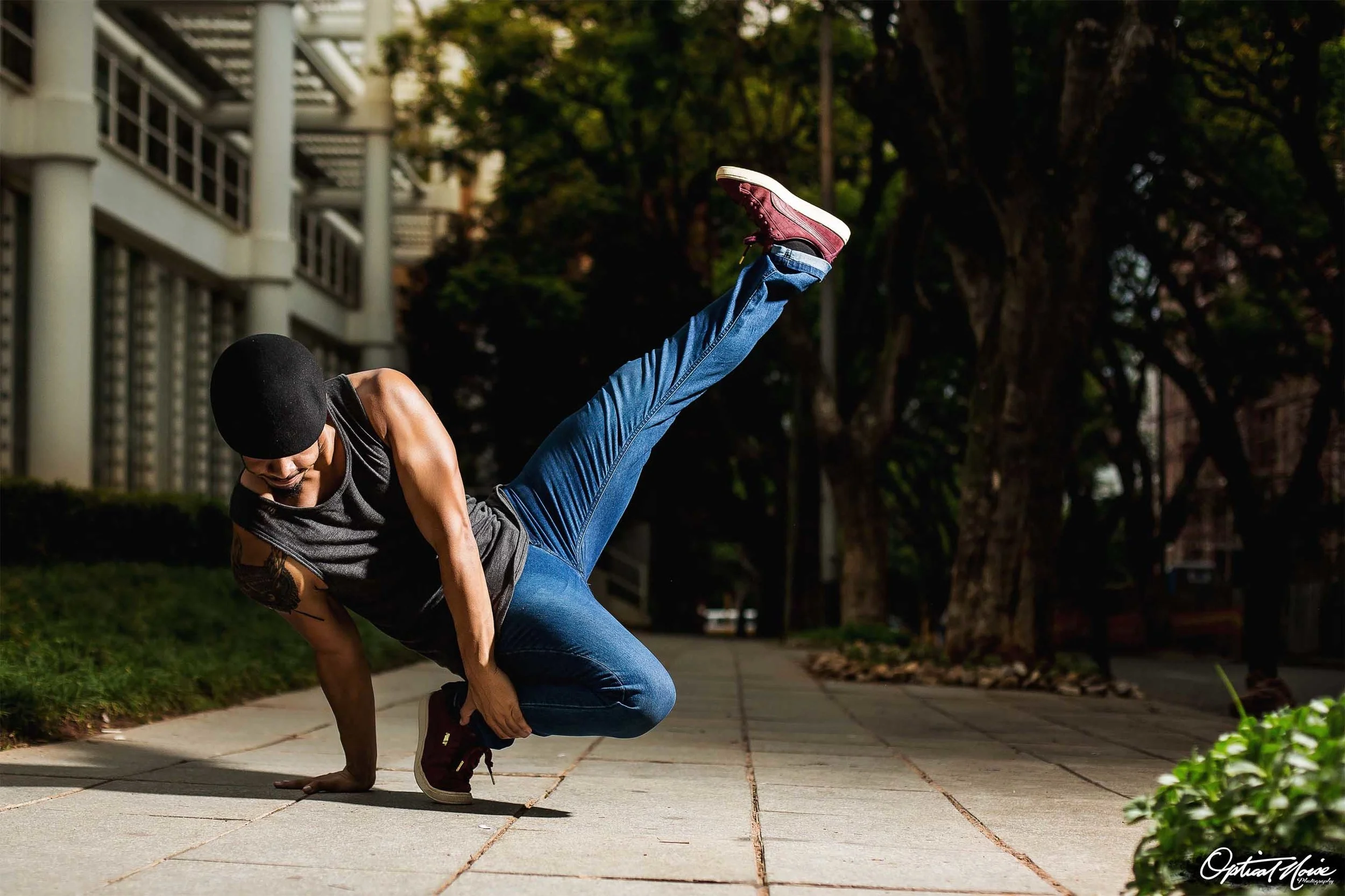 Bboy shoot(Quaid & Teji) /// Menik FN-600 strobe test!