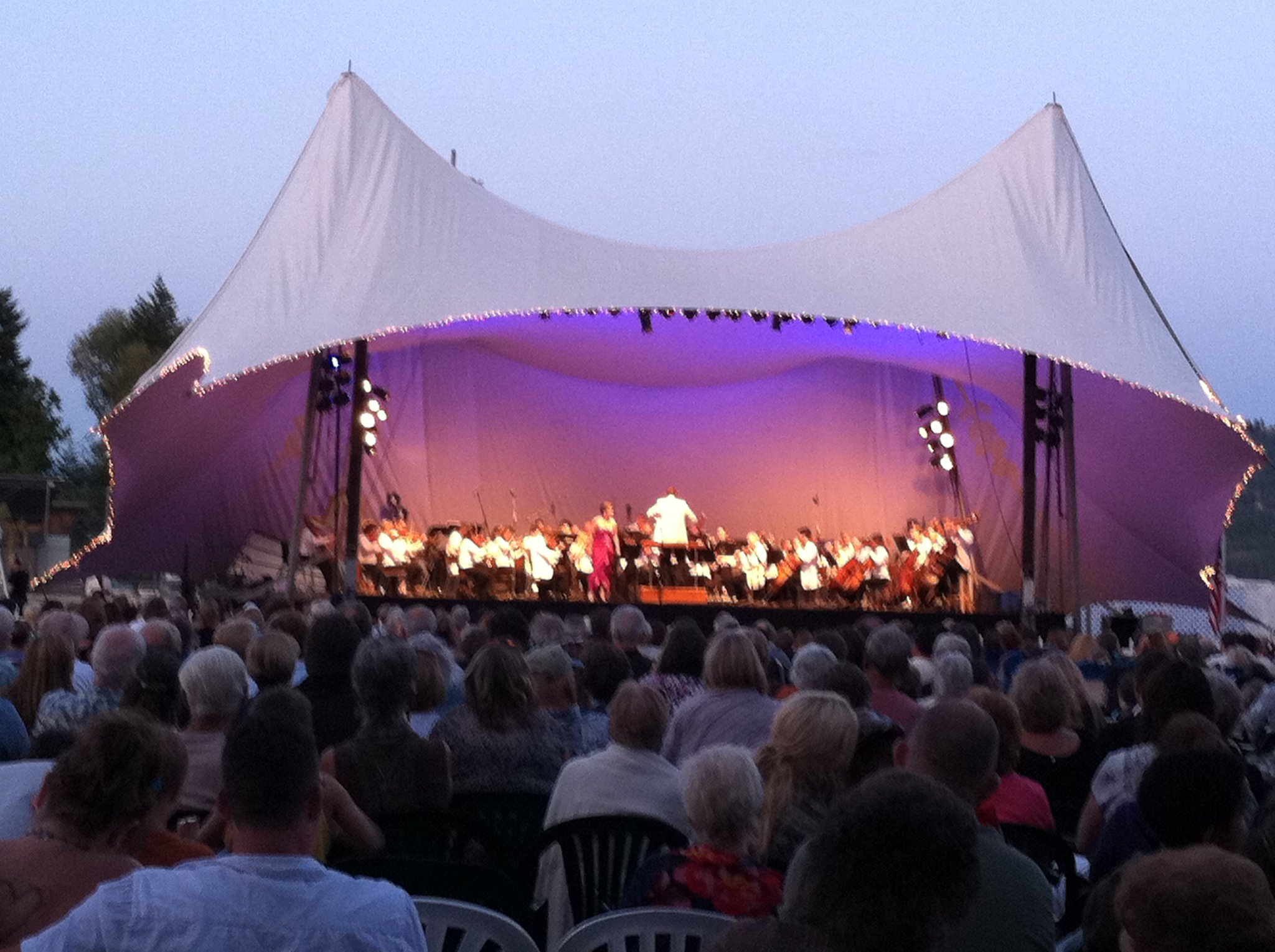  Arias with the Spokane Symphony at the Festival at Sandpoint, August 2011 