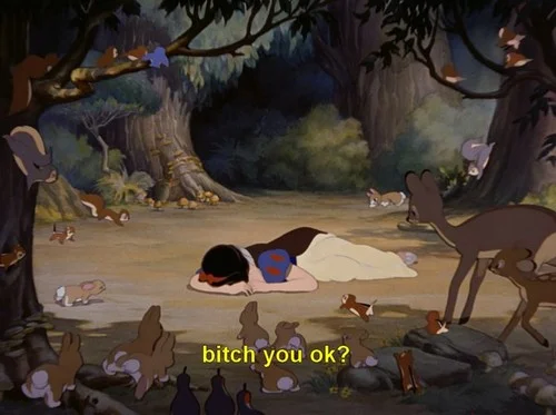 Bitch, you okay?