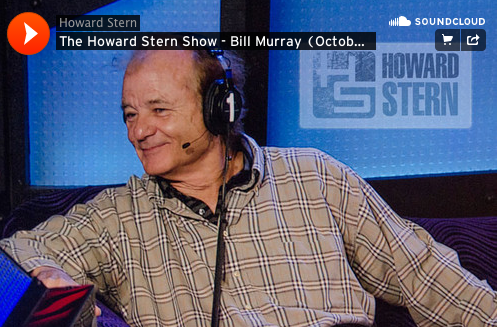 Bill Murray on Howard Stern
