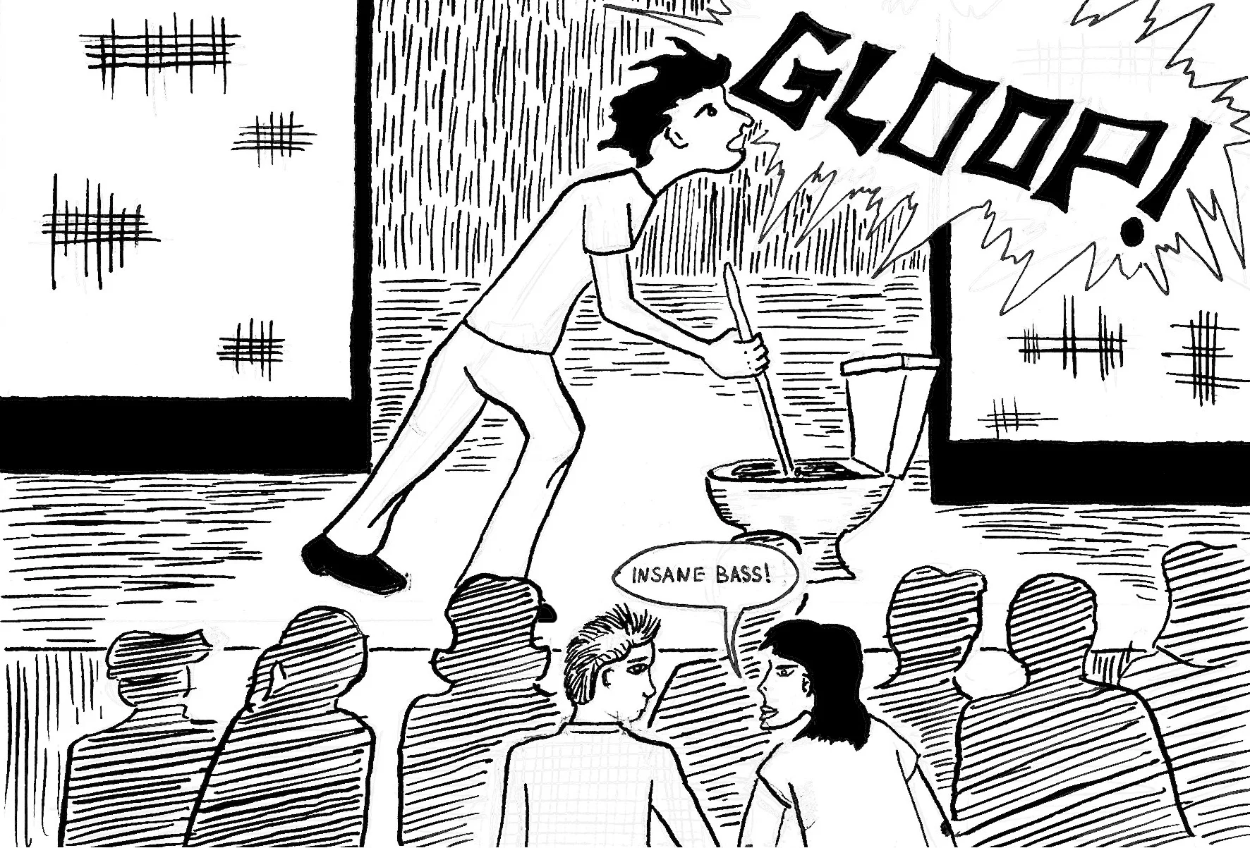 I Went Out on Wednesday Evening and a Gloom Cascaded Los Angeles