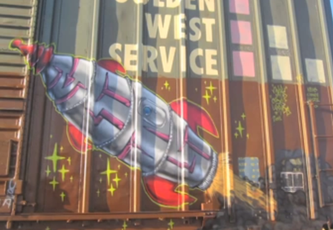 MERS - KILL PRETTY GRAFFITI SPOTLIGHT