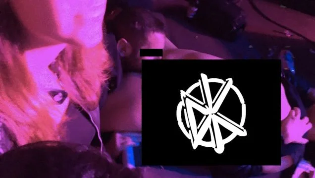 Man goes down on woman at Dead Kennedys concert - First Punk Rock act committed in 20 years