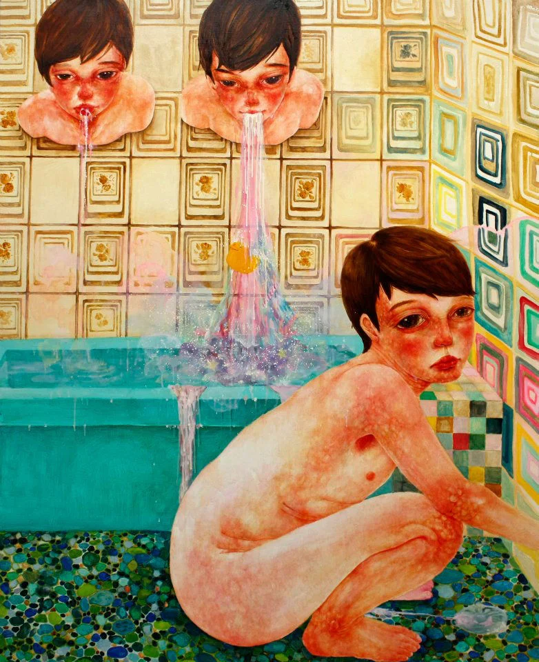 Painting by Masumi Sakamoto