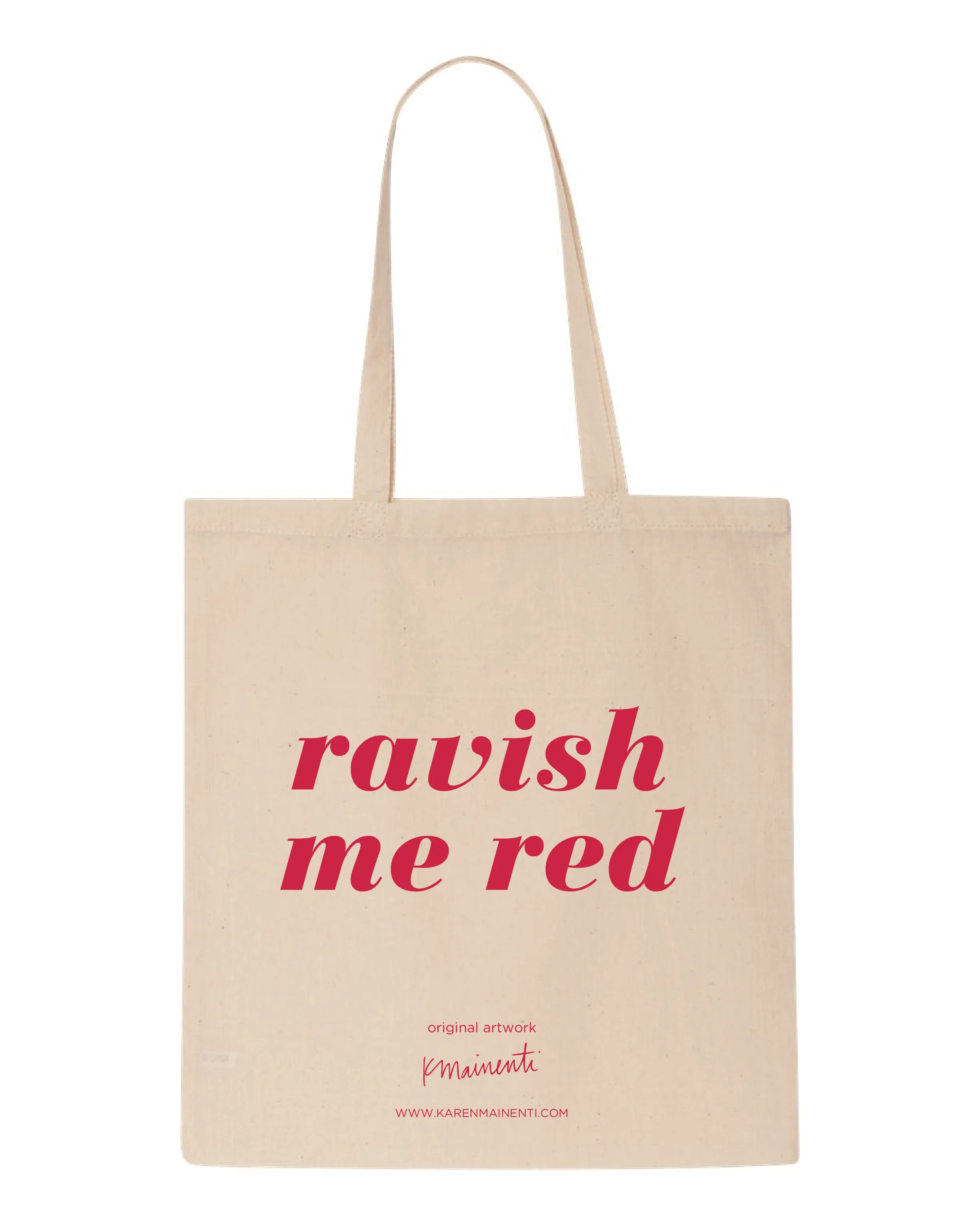 Artist Multiple Silkscreen Cotton Tote Bag