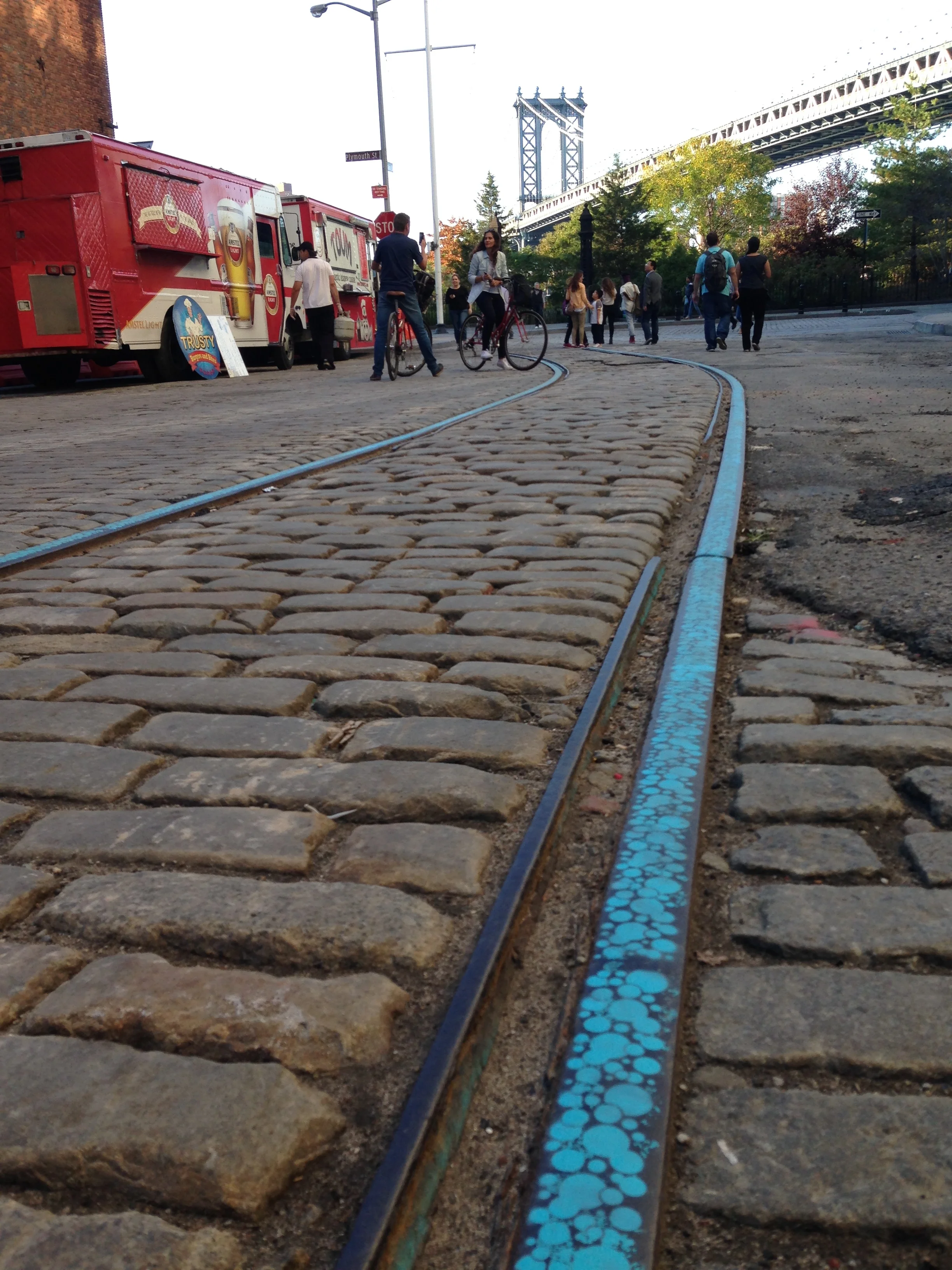DUMBO Underfoot: Soap Bubbles