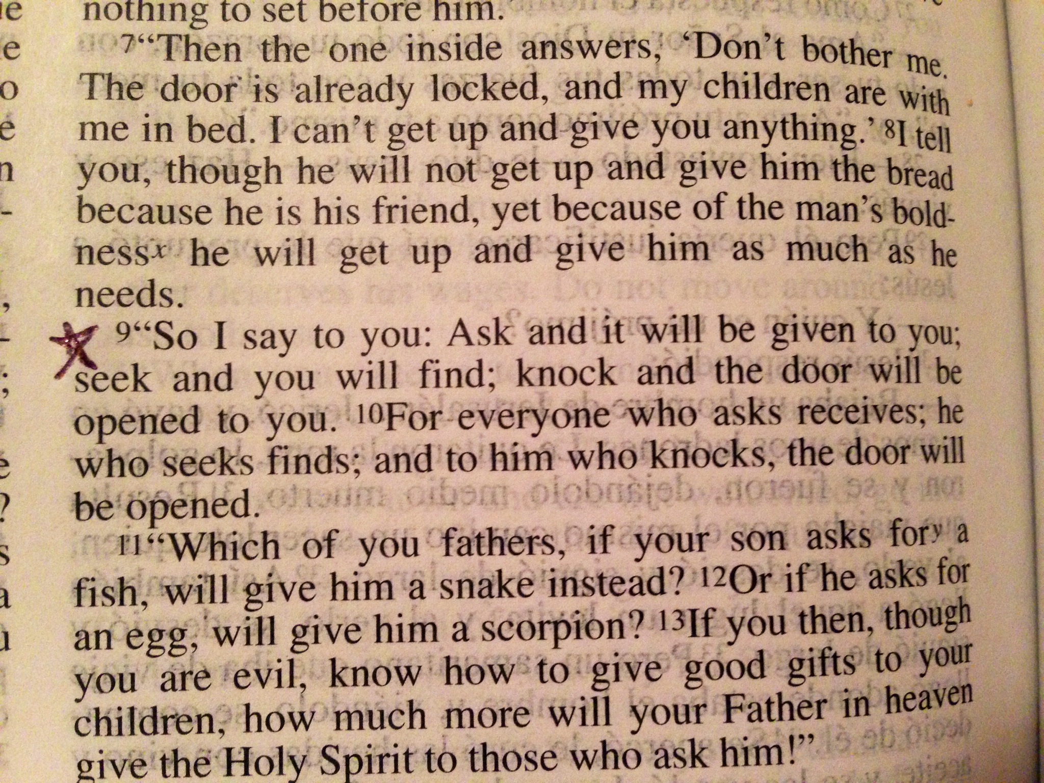 Luke 11:9-10