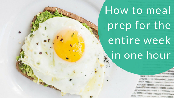 How to meal prep in one hour.jpg