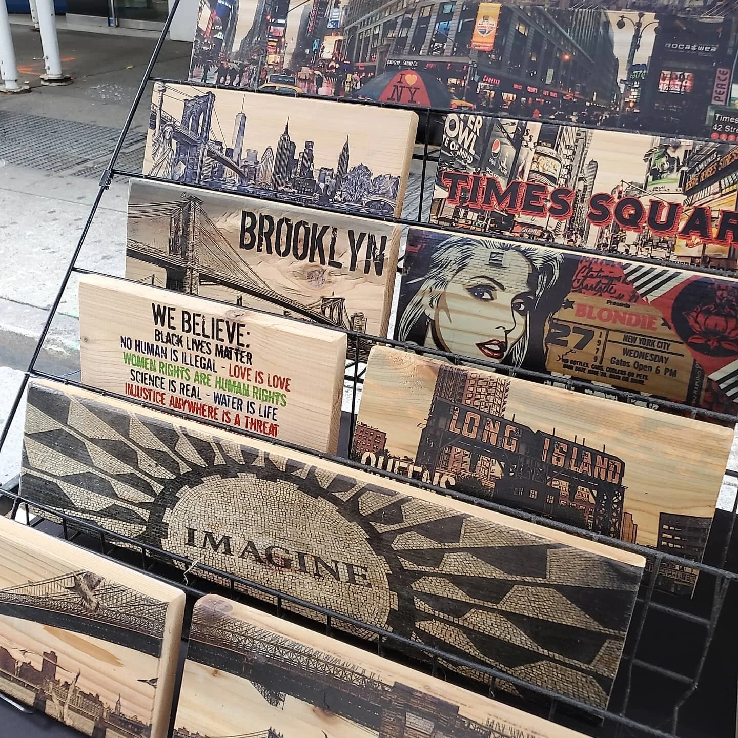 Visit us at #nycstreetfairs. Great location, great collection of souvenirs and a great weather.