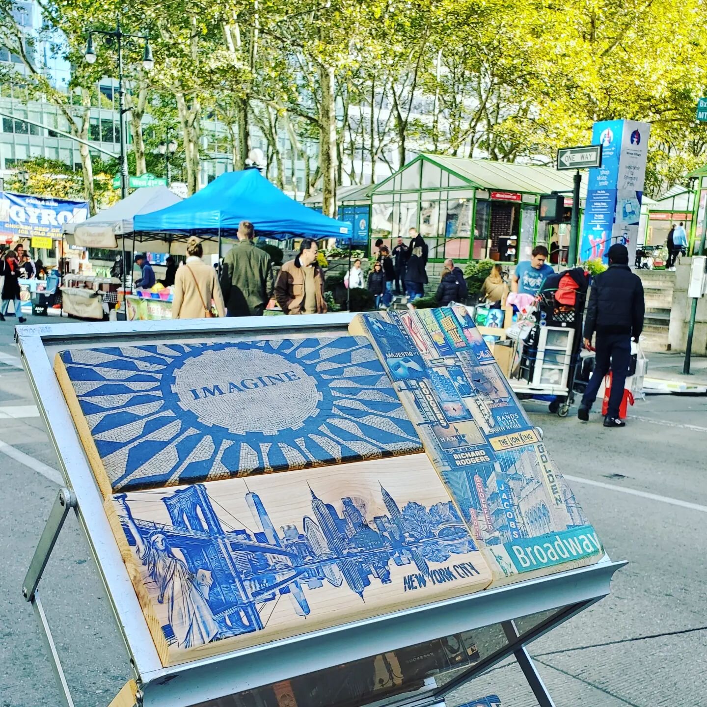 Today, Saturday our last #streetfair of the season. Come visit on 6th Ave in front of #braynpark #nyc