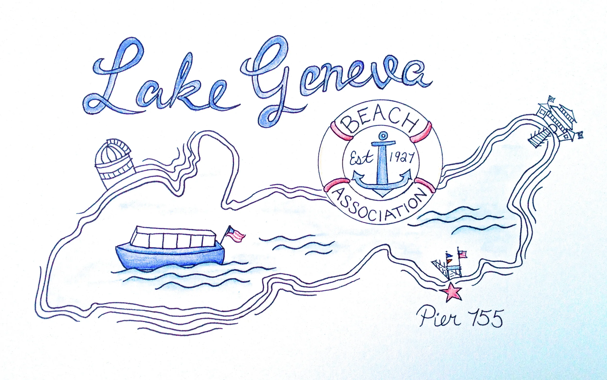 Beach Association Print