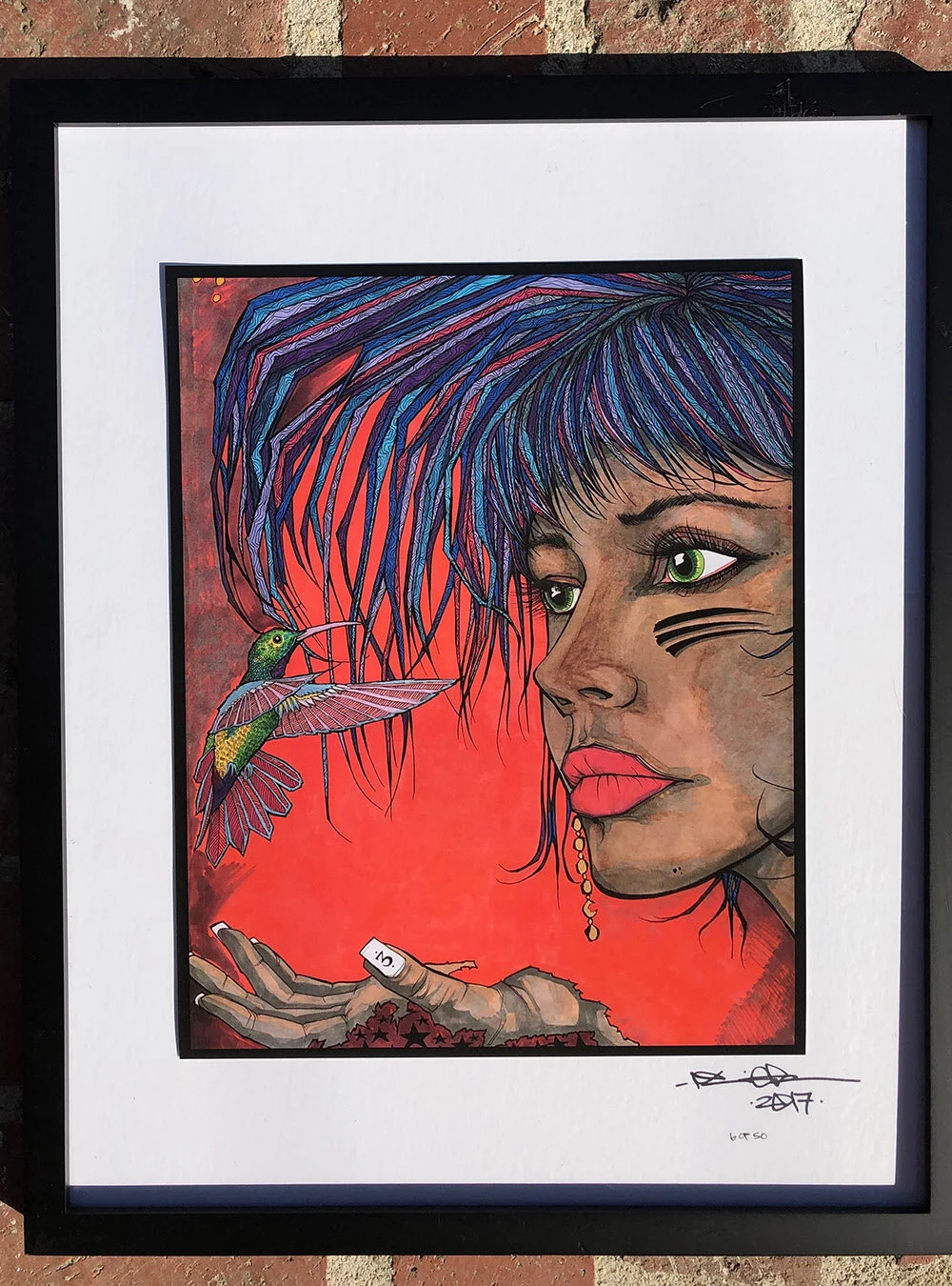 New Framed Print - Signed and Numbered (Only 50 Made)