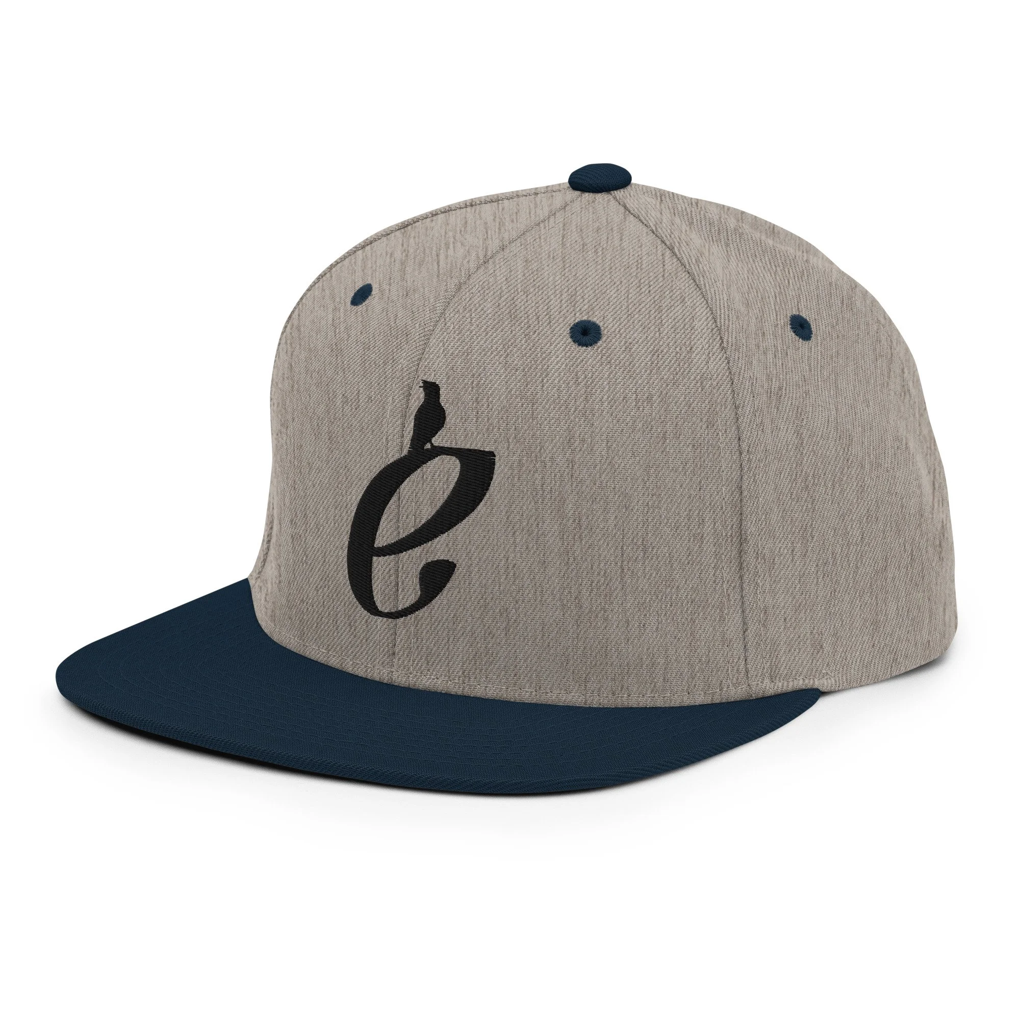 classic-snapback-heather-grey-navy-left-front-69c4b691be1e1.jpg