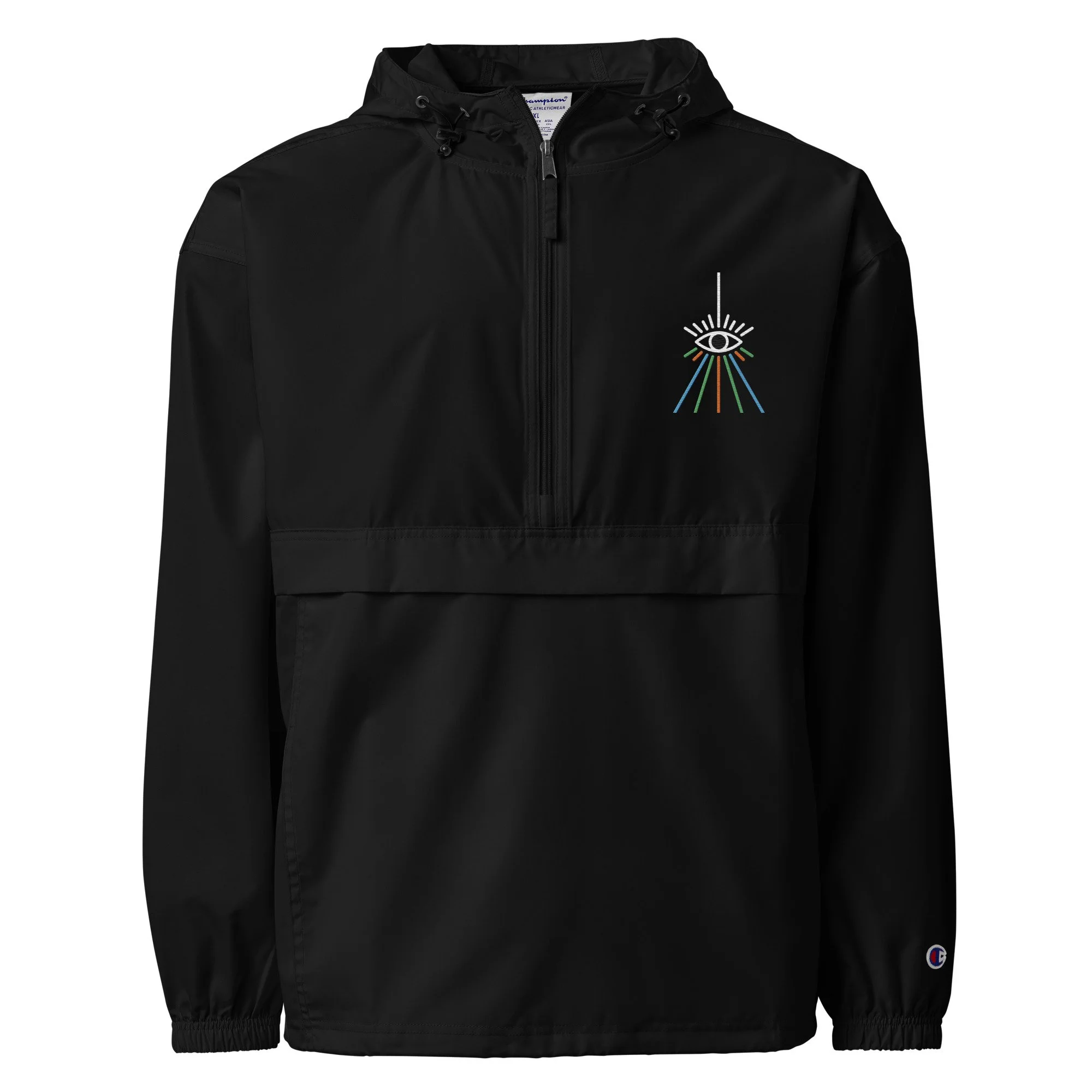 unisex-champion-packable-anorak-black-front-69f3ad79642f8.jpg