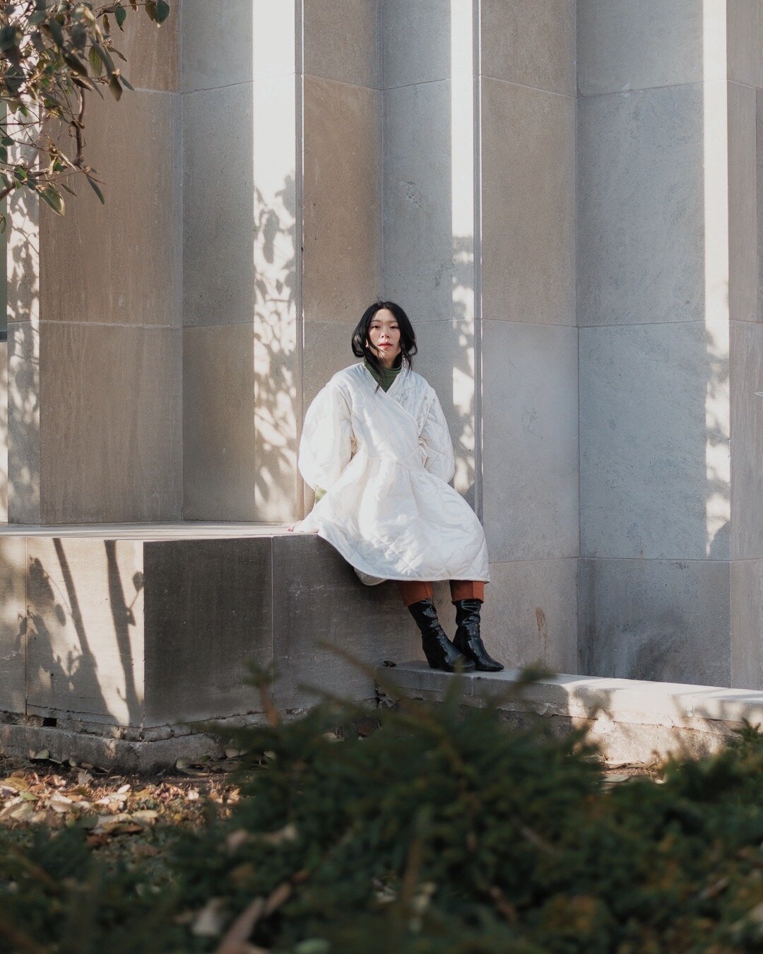 DIY: Cecilie Bahnsen quilted coat — w/wendy