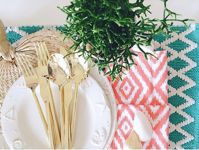 Pattern Linen and Placemats&nbsp;(www.casasugar.com)