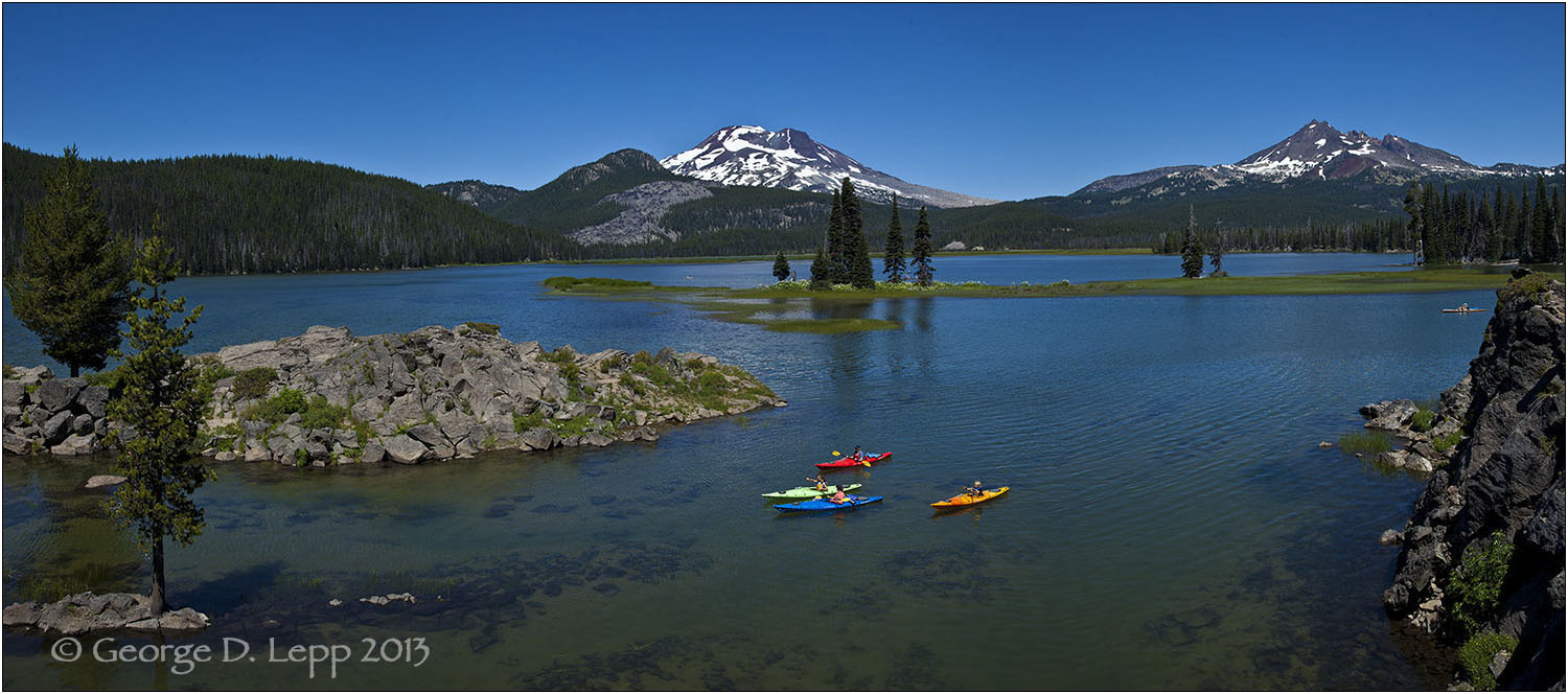 Sparks Lake near Bend, Oregon. © George D. Lepp 2013 LO-CE-CA-0008