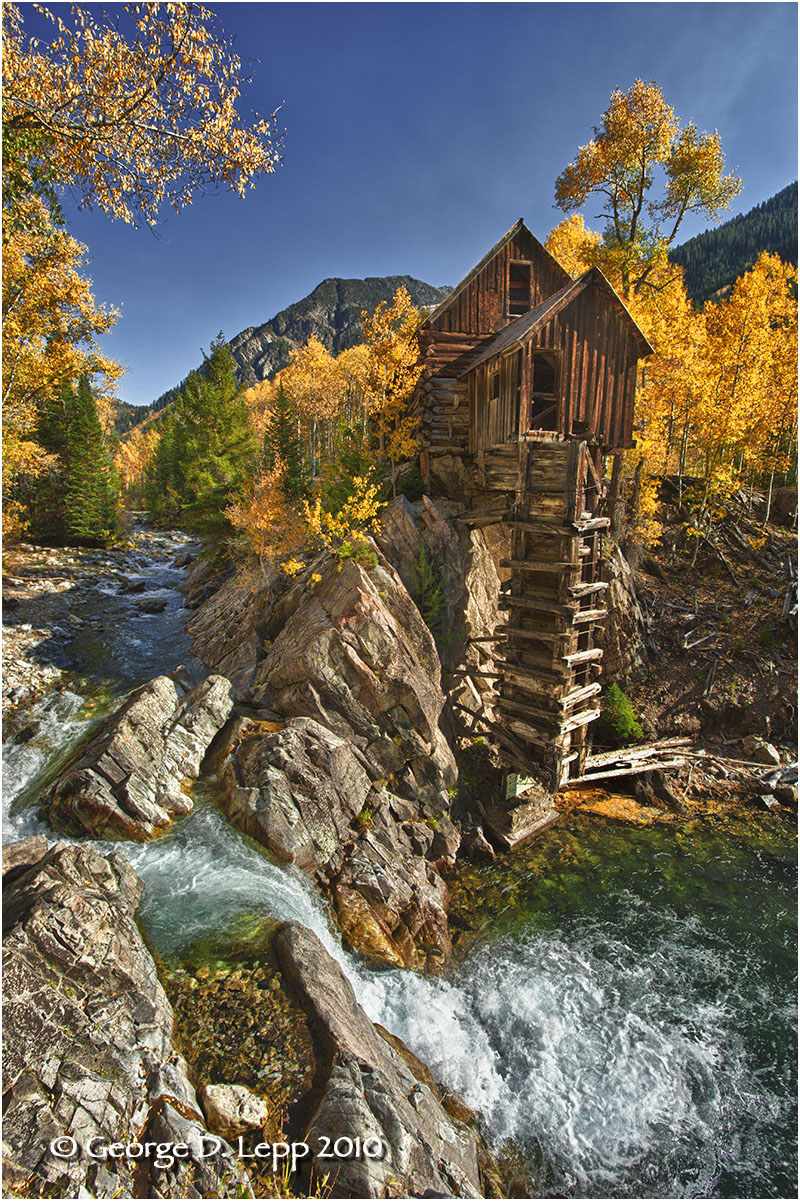 Crystal Mill, Colorado. © George D. Lepp 2010 L-CO-CB-0002