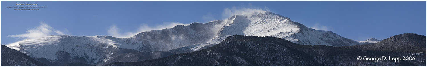 Pike's Peak, Colorado. © George D. Lepp 2006 L-CO-PP-0002
