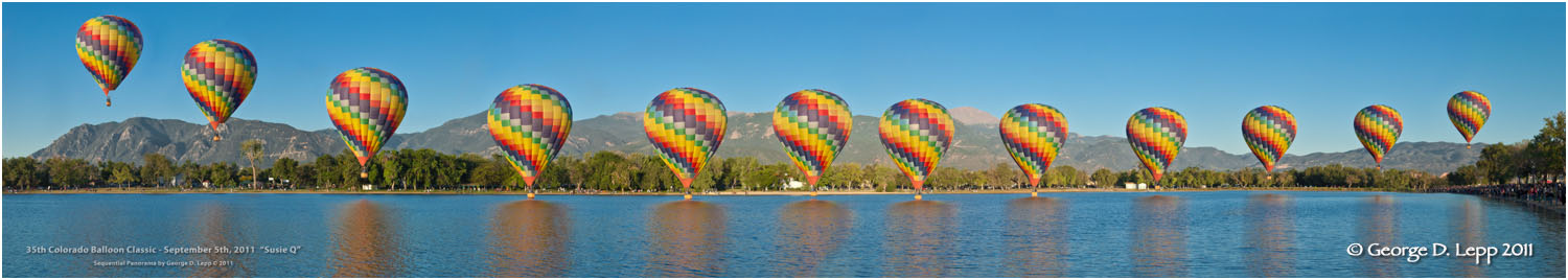 Classic Balloon Festival, Colorado Springs. © George D. Lepp 2011 L-CO-CS-5001