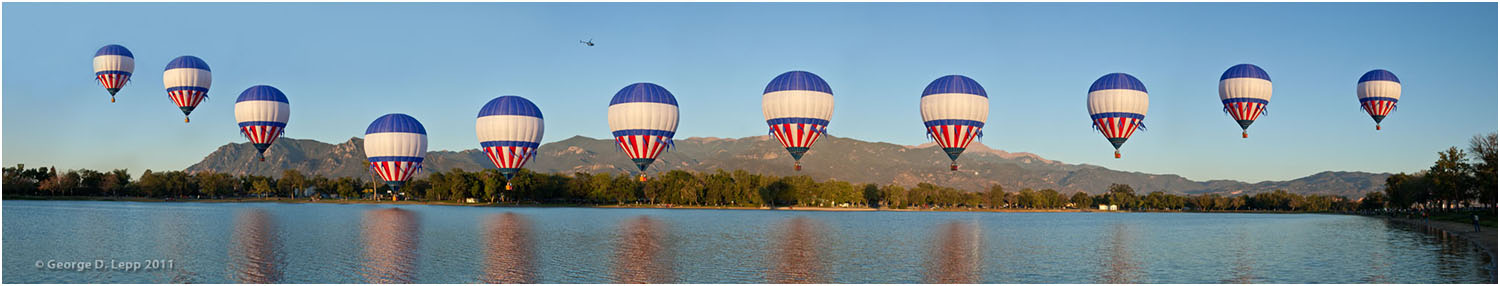 Classic Balloon Festival, Colorado Springs. © George D. Lepp 2011 L-CO-CS-5002