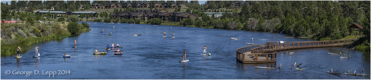 Saturday afternoon on the Deschutes River, Bend, OR. © George D. Lepp 2014 LO-CE-BE-0132