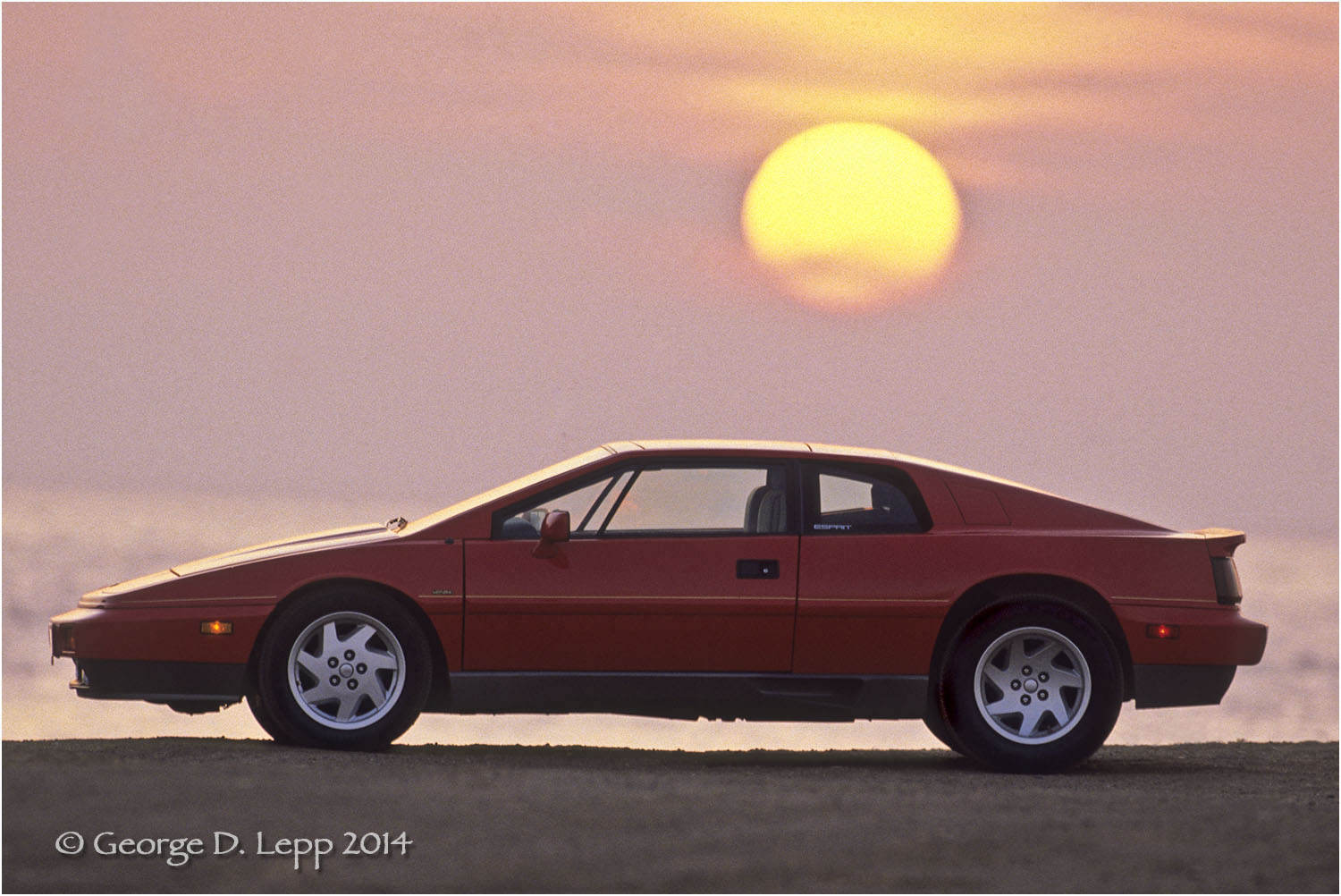 Lotus Esprit, Car and Driver Mag. © George D. Lepp 2014 T-CA-SP-2001