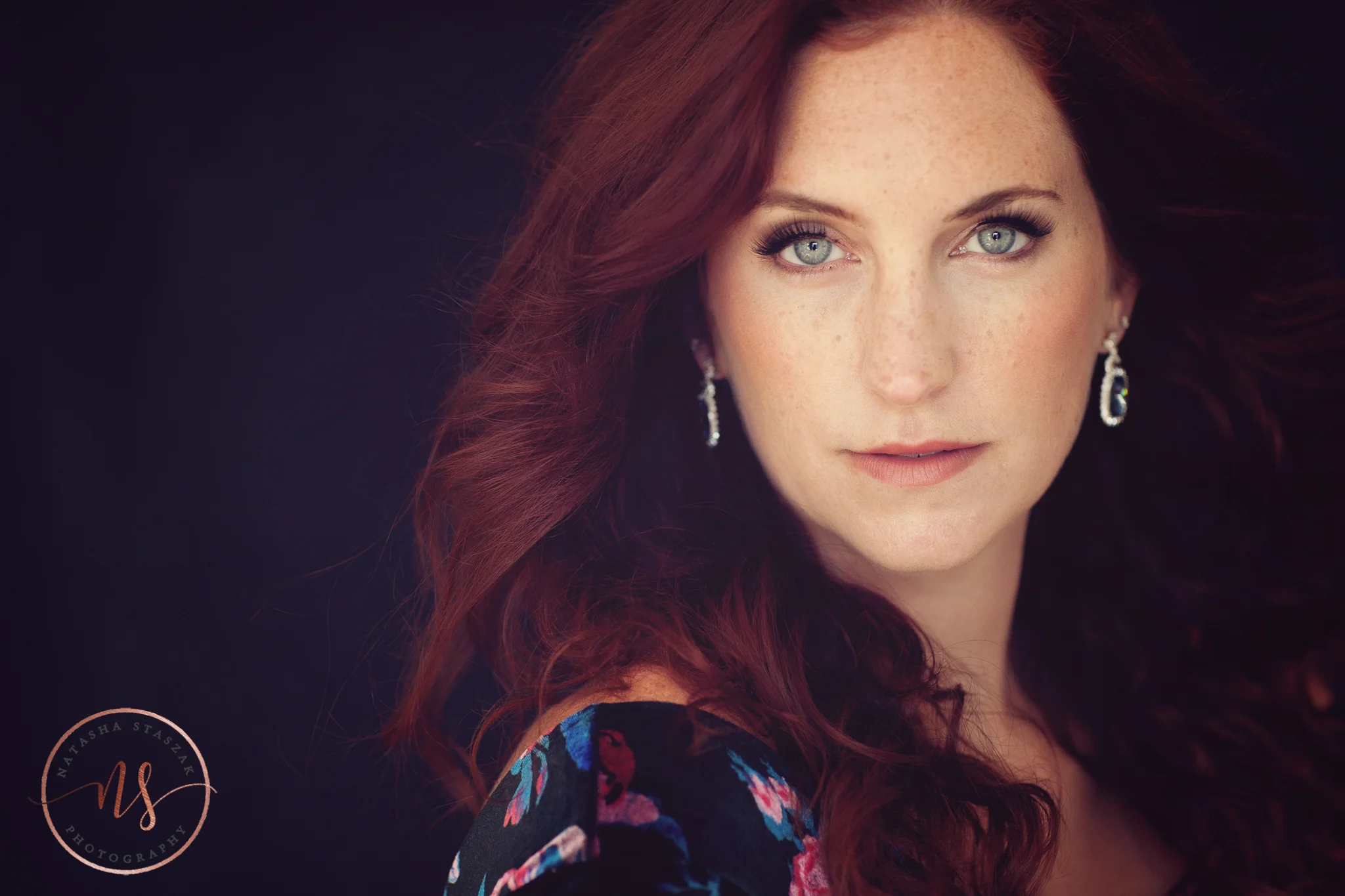 Close up portrait of Cortney Chyme singer in Buffalo NY