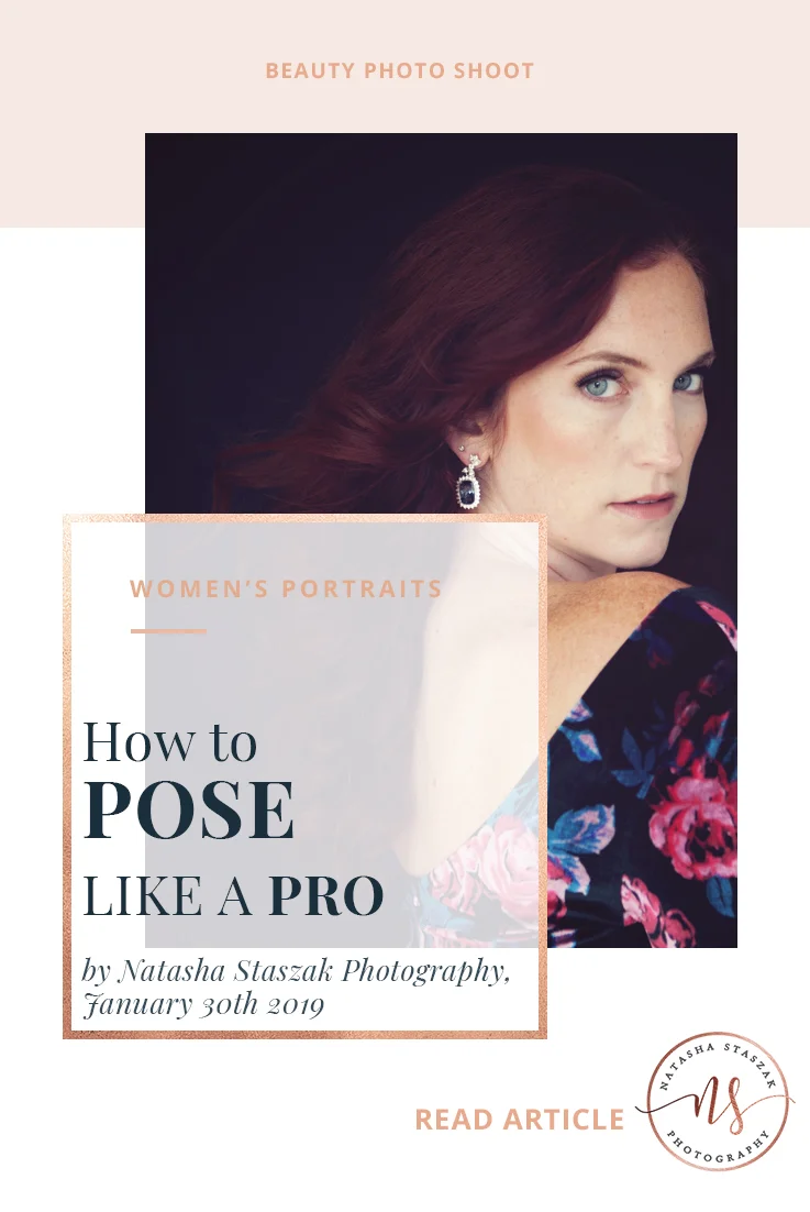 How to pose like a pro for a portrait shoot. Cortney Chyme Buffalo NY Portrait Shoot.