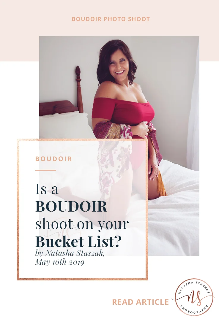 Your dream boudoir photo shoot experience in our Buffalo Studio