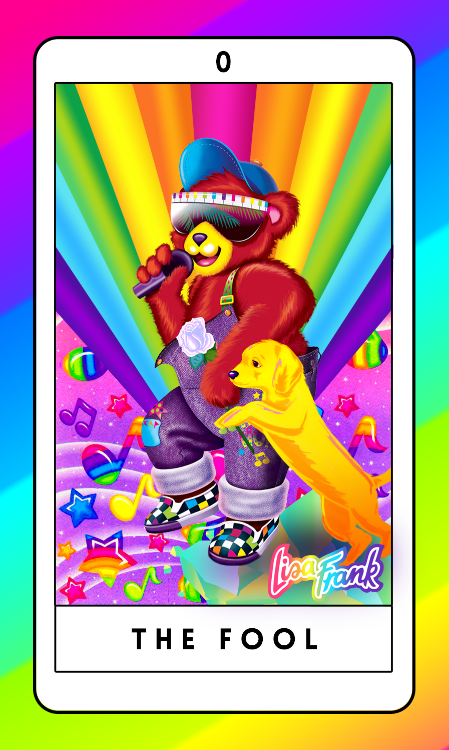 Ironisk piedestal Pludselig nedstigning In Rainbows: The Lisa Frank Tarot! — The Hoodwitch