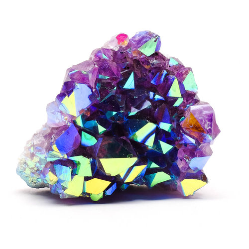 Amethyst quartz clusters amplify the soothing purple ray of the divine light spectrum that enables mankind to calm the conscious mind so that wisdom and guidance of the intuitive self can surface.