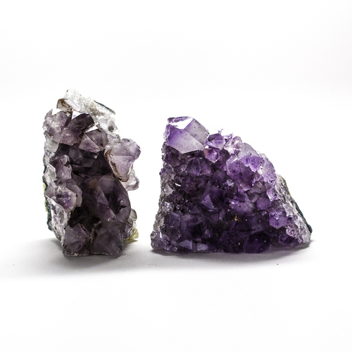 Amethyst increases spiritual awareness, calms the nervous system, and supports sobriety. Amethyst is a wonderful aid for insomnia. 