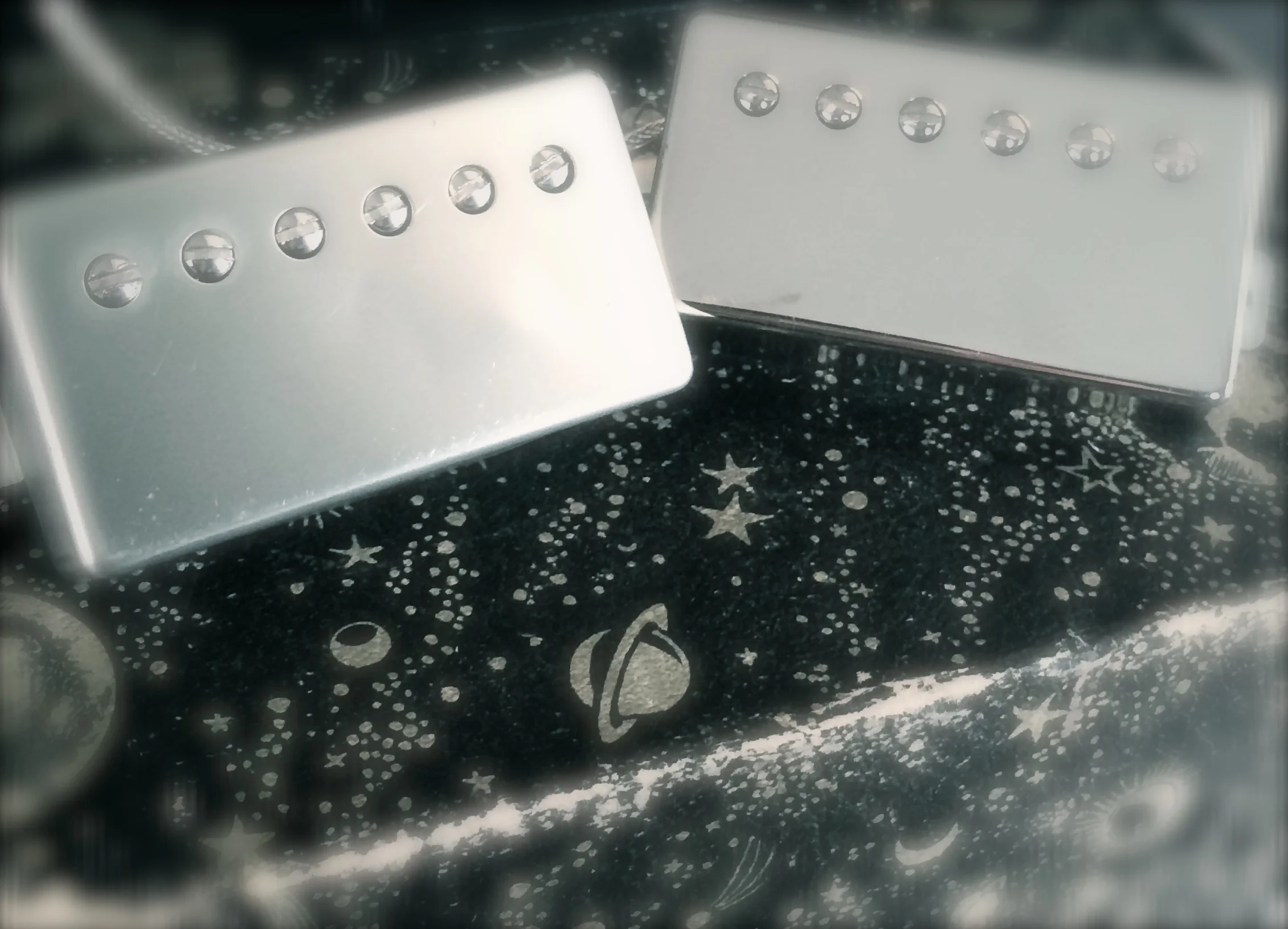 Humbucker raw nickel