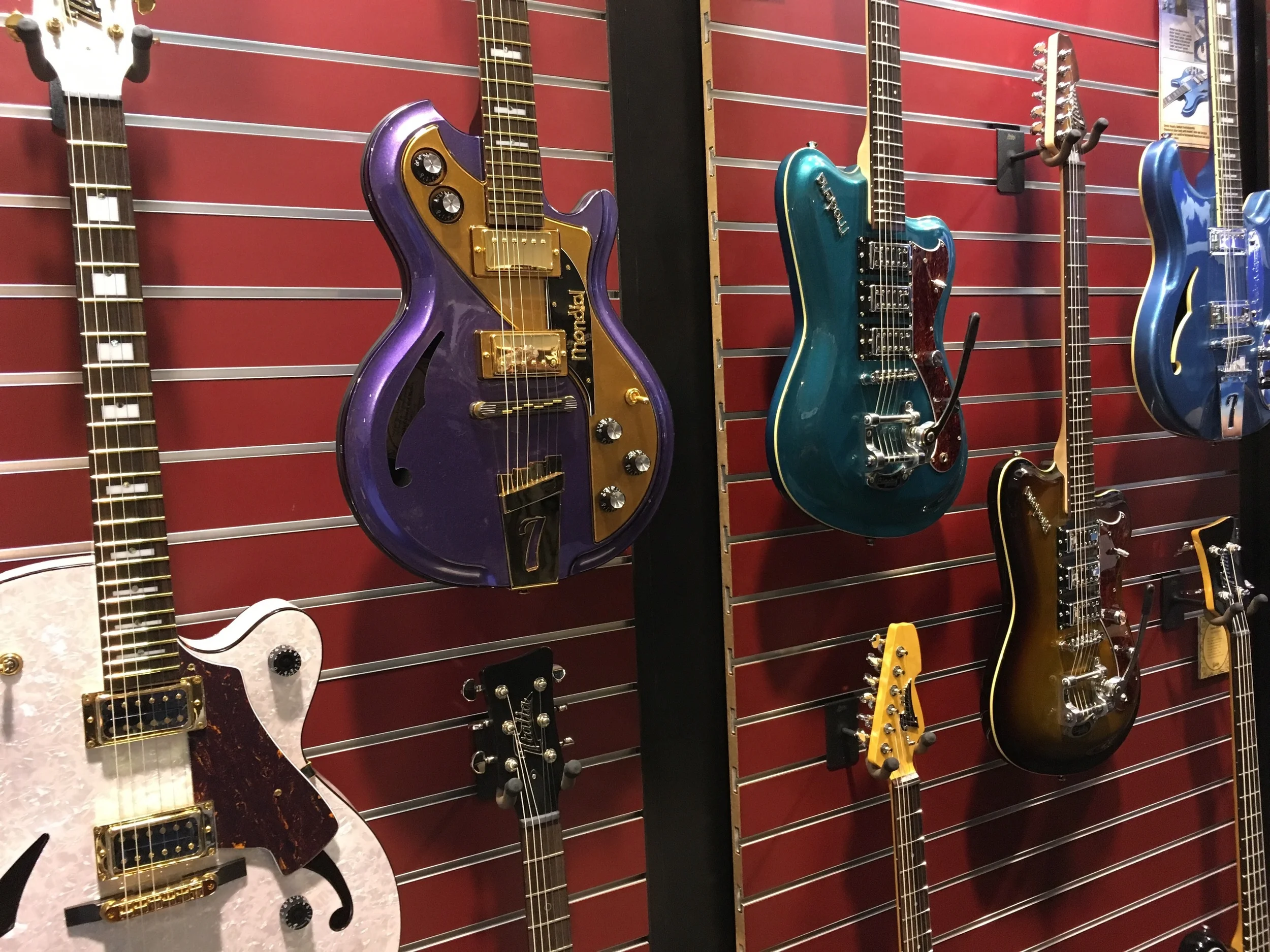 Italia guitars. 