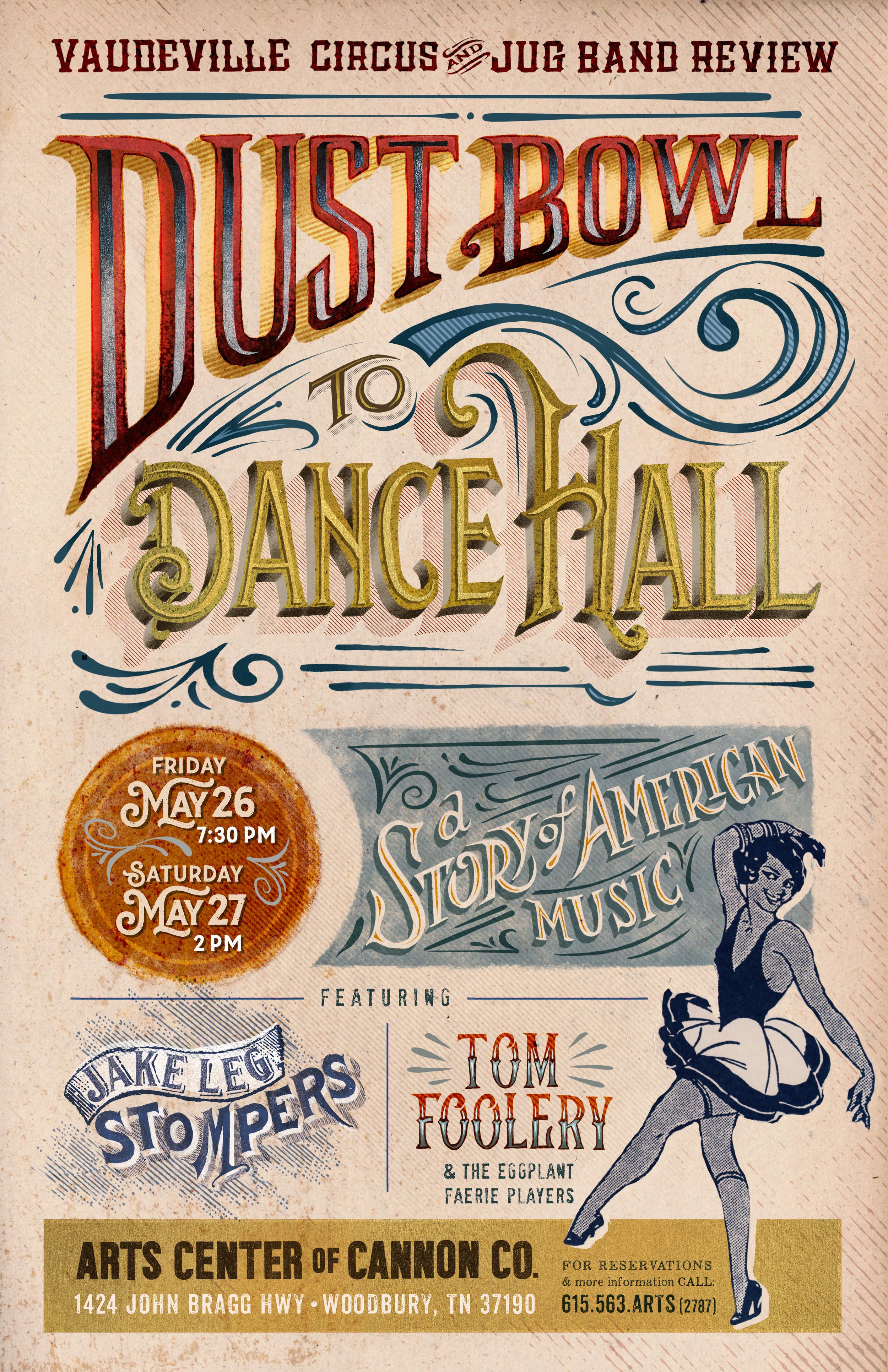 Jake Leg Stompers Vaudeville Circus returns! 