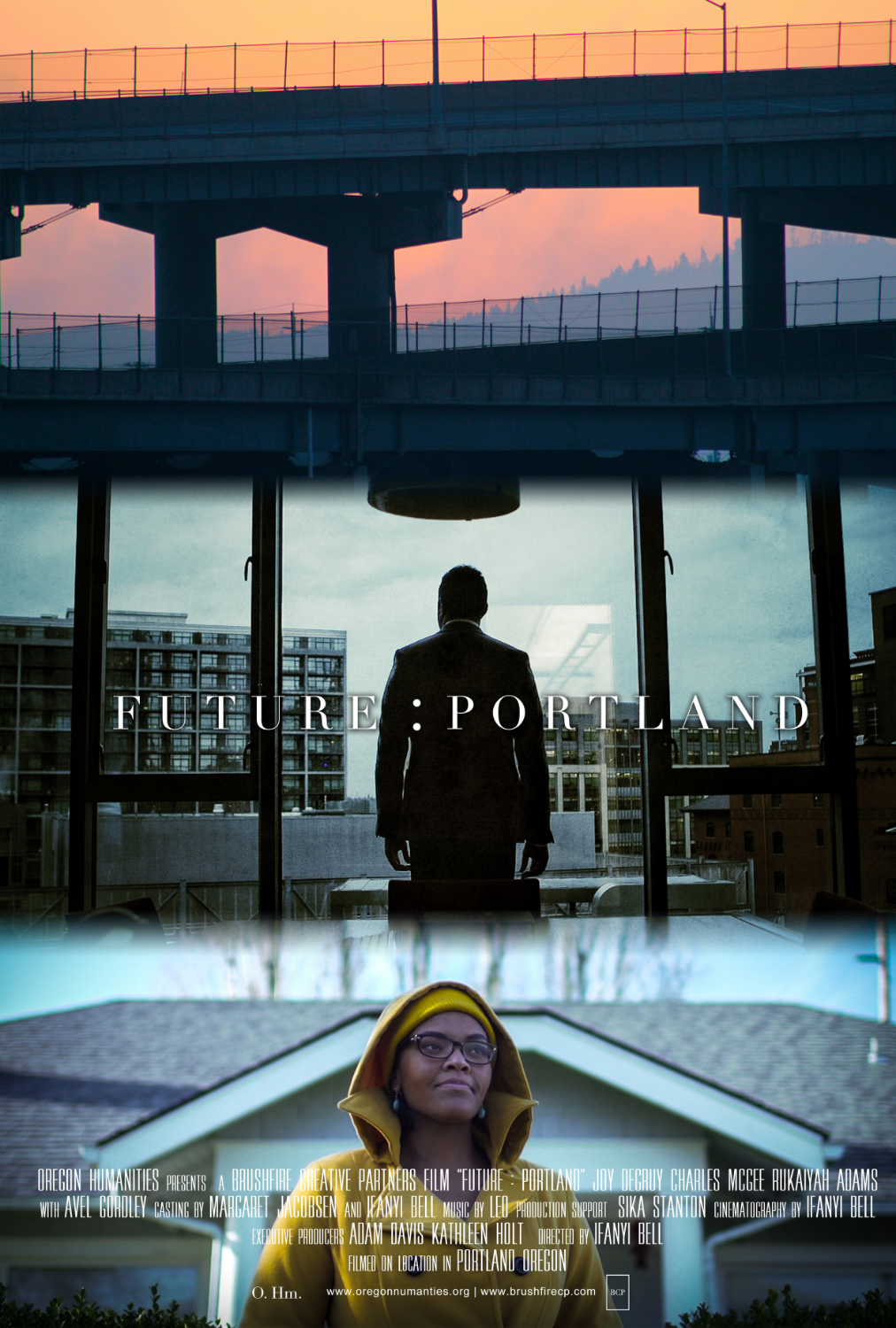 The theatrical poster for the film. "Future : Portland" will be on display in Los Angeles in October. The New Urbanism Film Festival is Oct 8-11. 